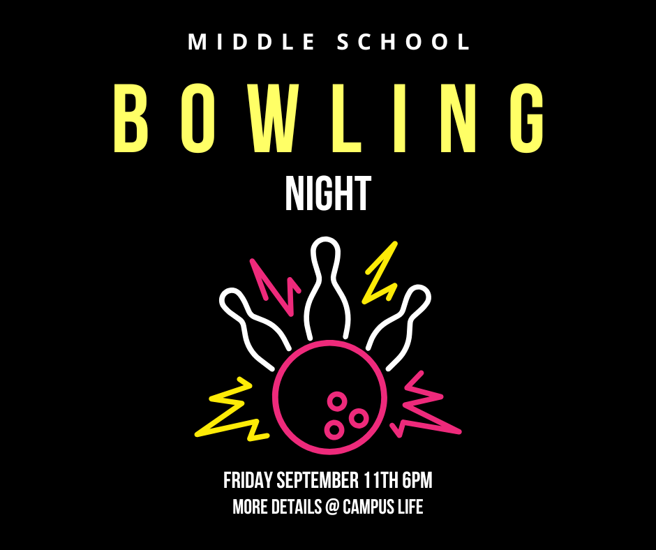Middle School Pizza & Bowling
