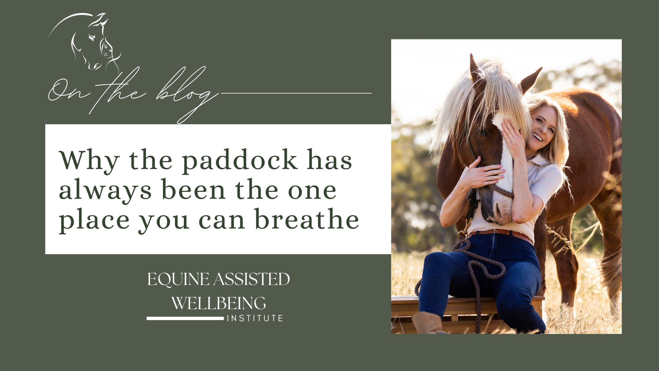 Why the paddock has always been the one place you can breathe..