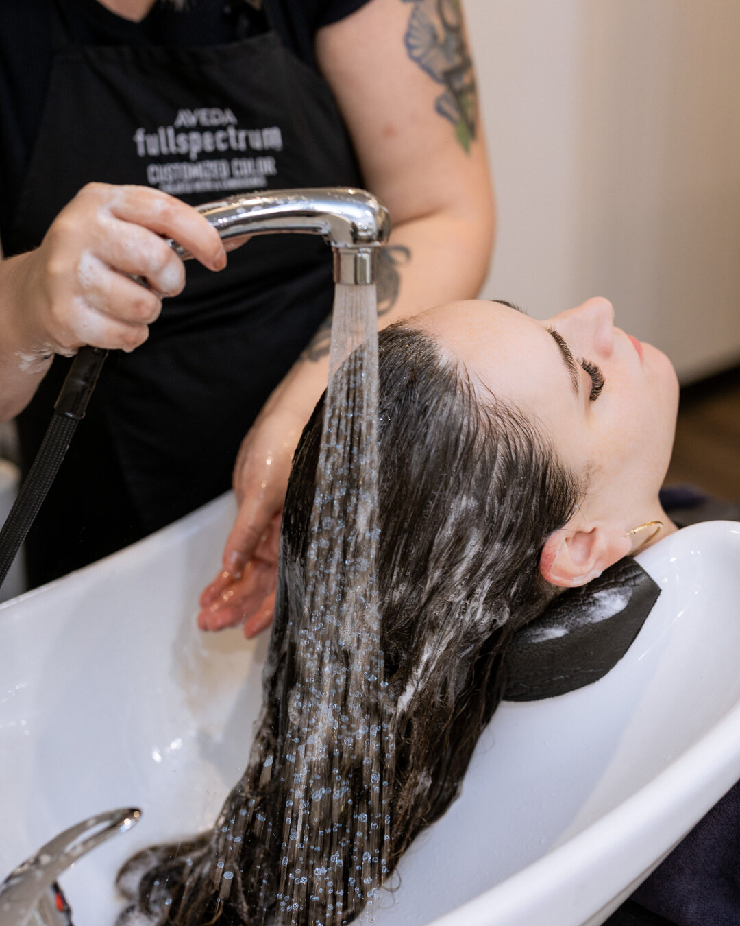Why does getting your hair washed at the salon feel so damn good? ​​​​​​​​​
Well there's a scientific reason for the overwhelming pleasure response: Is down to the nerve endings in your scalp sending information to the 'sensory cortex' (the brain's &