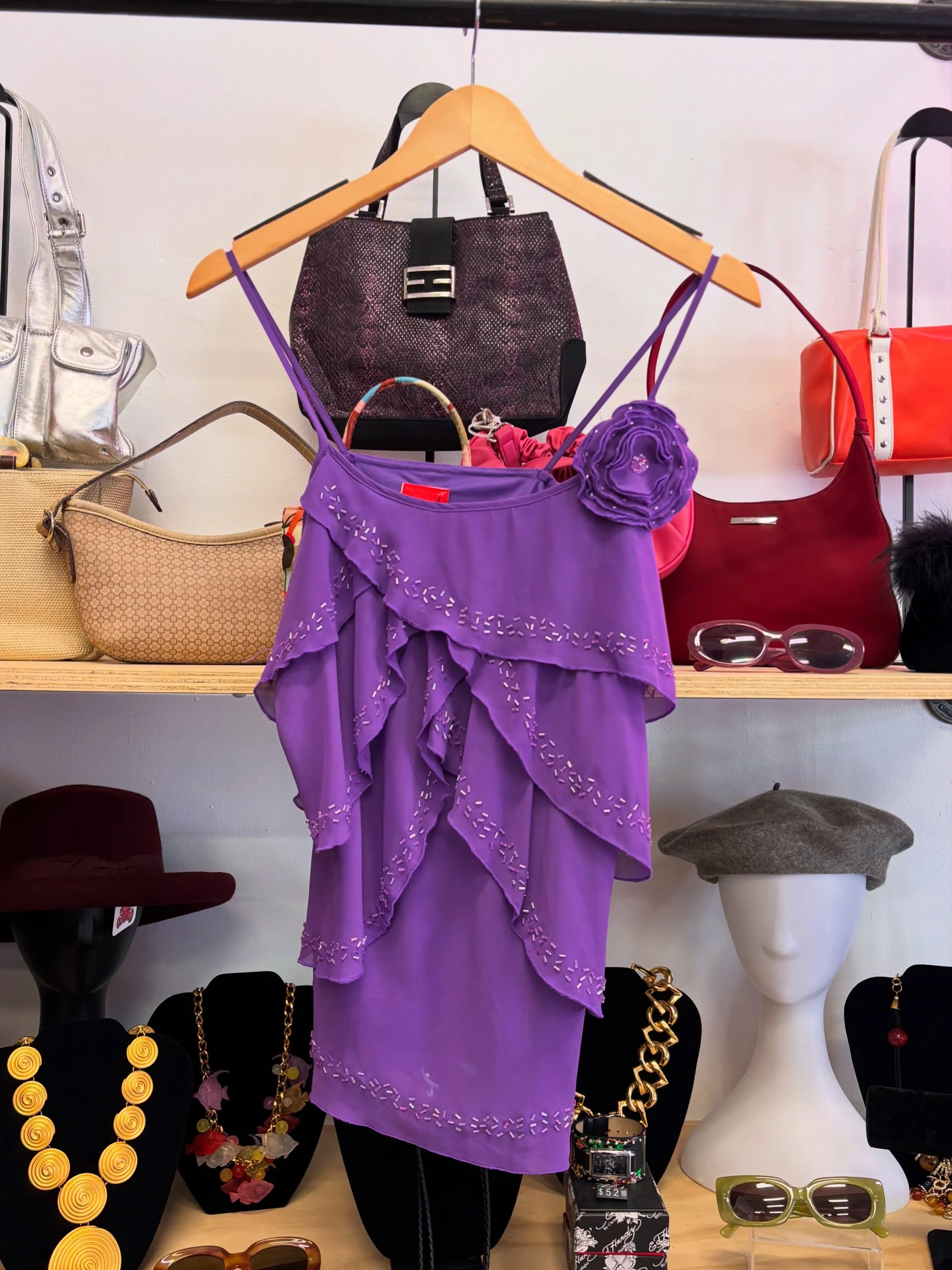 We heard you&rsquo;re looking for pieces no one else has in their wardrobe&hellip; 👀 One of a kind vintage brought to you by @ifellinlovehere 💋✨ New arrivals every single week! 

Open Tuesday-Sunday from 12PM-7PM 
601 N Oregon St, Ste 6