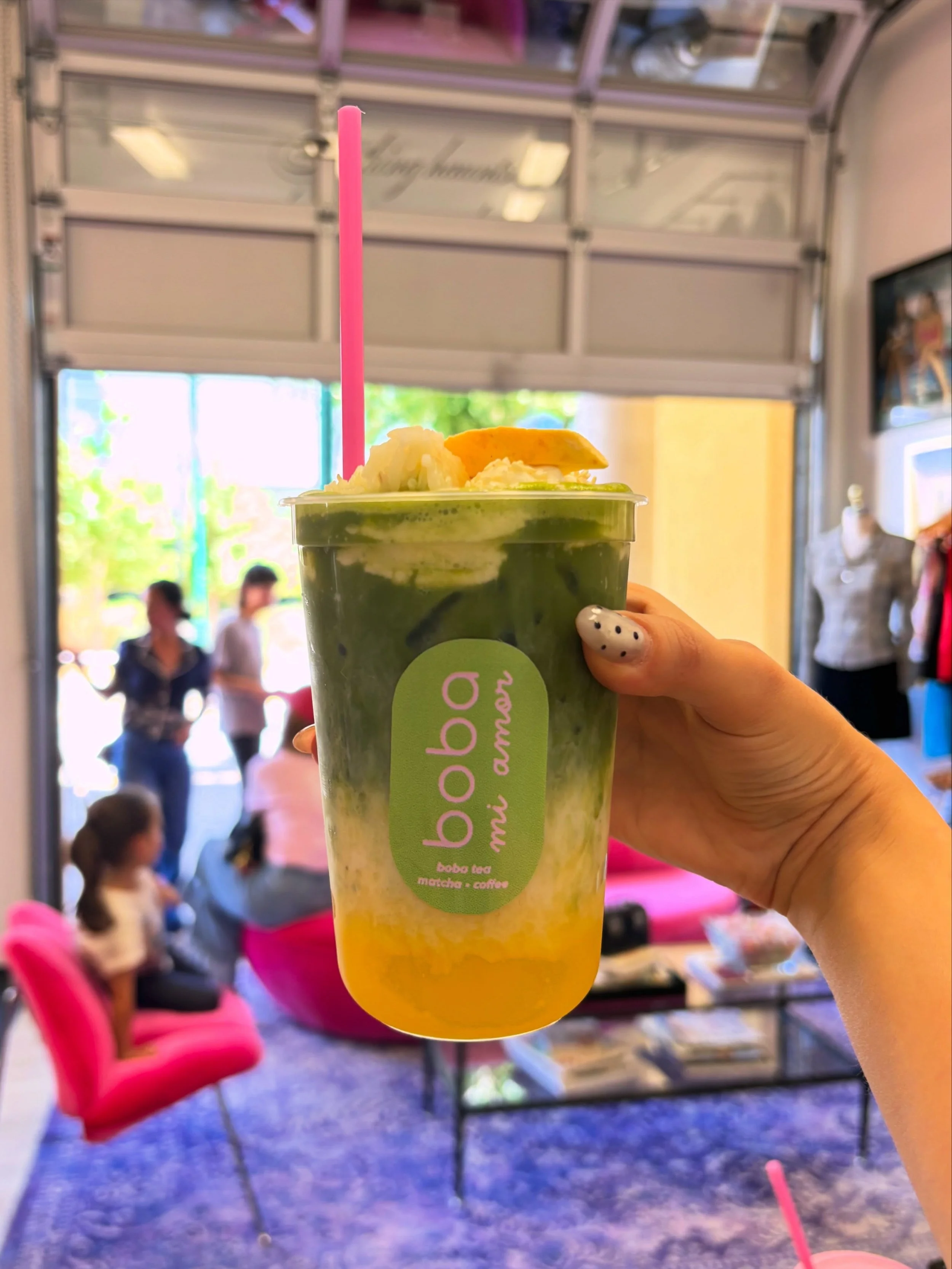 MATCHA SATURDAYS CONTINUES! 💚
Catch @bobamiamorep this Saturday @ifellinlovehere ✨ Enjoy their yummy matcha selection &amp; treat yourself to a shopping spree 🛍️

Don&rsquo;t forget, 8 drink purchases gets you $5 off @ifellinlovehere ! Offer valid 
