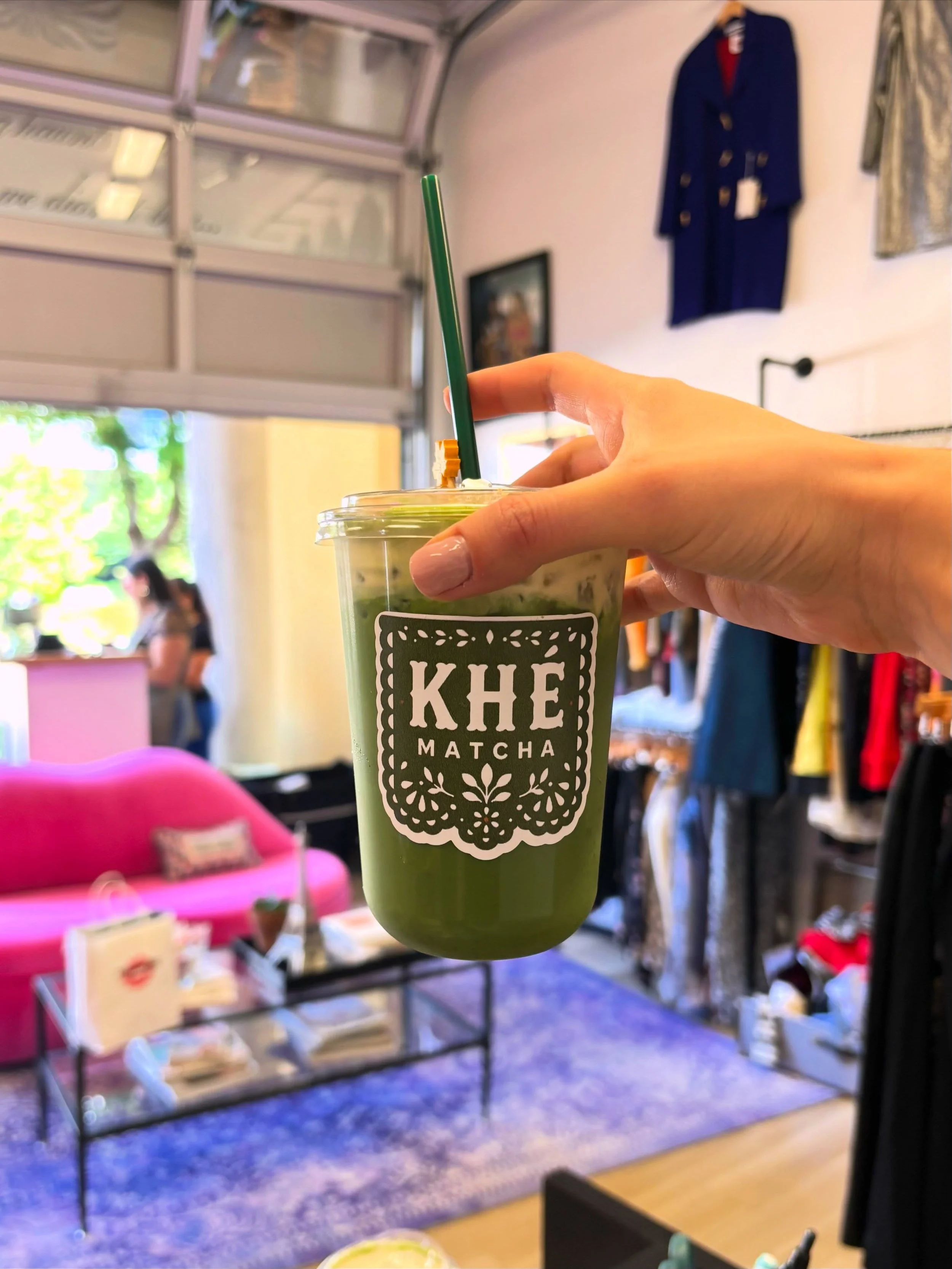 Thank you to @khe.matcha for joining us at our matcha Saturday! I tried their banana nut matcha and it was super yummy! 🍌 

Are you a drink vendor interested in popping up @ifellinlovehere ? Send us a message! Now booking every Saturday for the rema