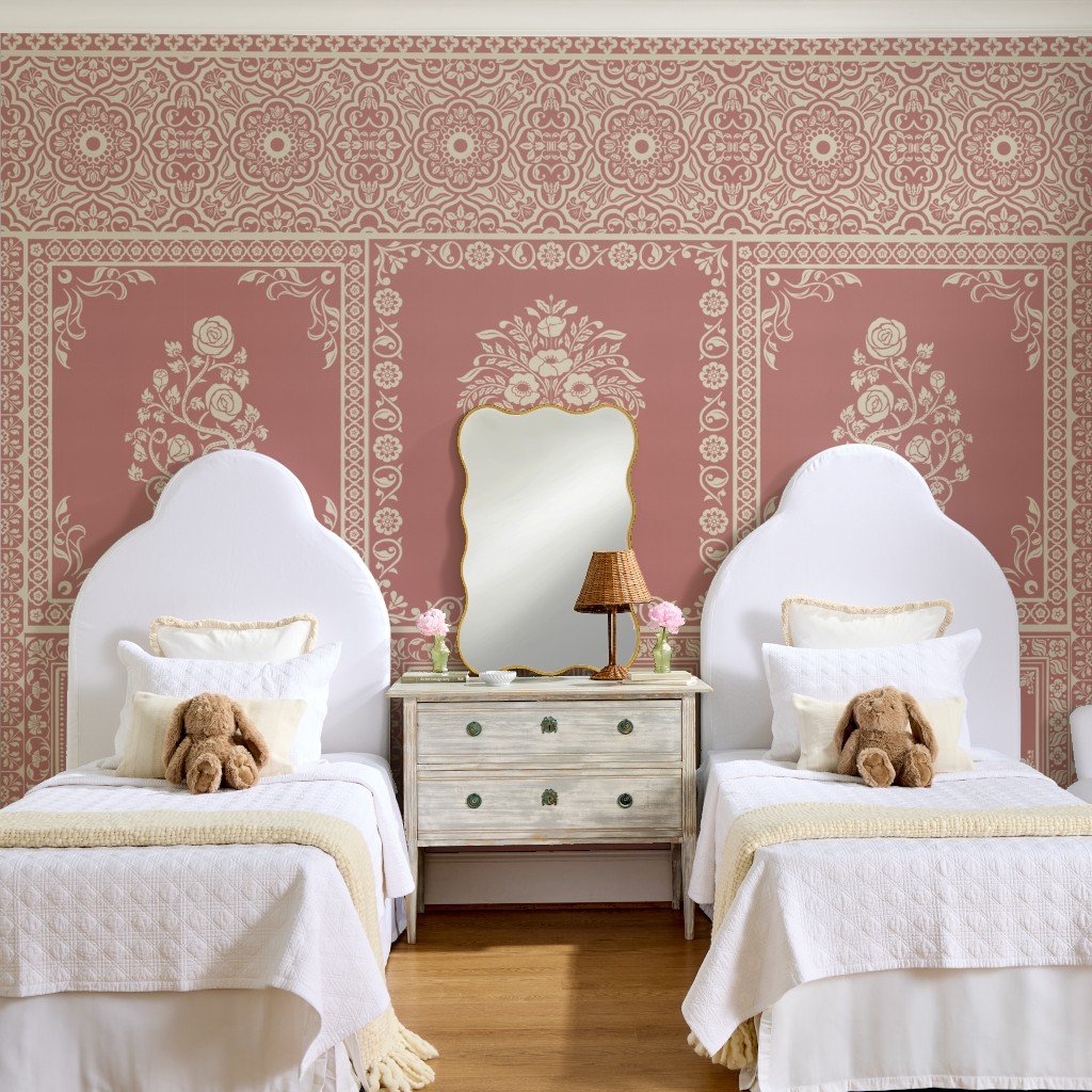 Amer Garden in Dusty Rose by Gargi Panwar
