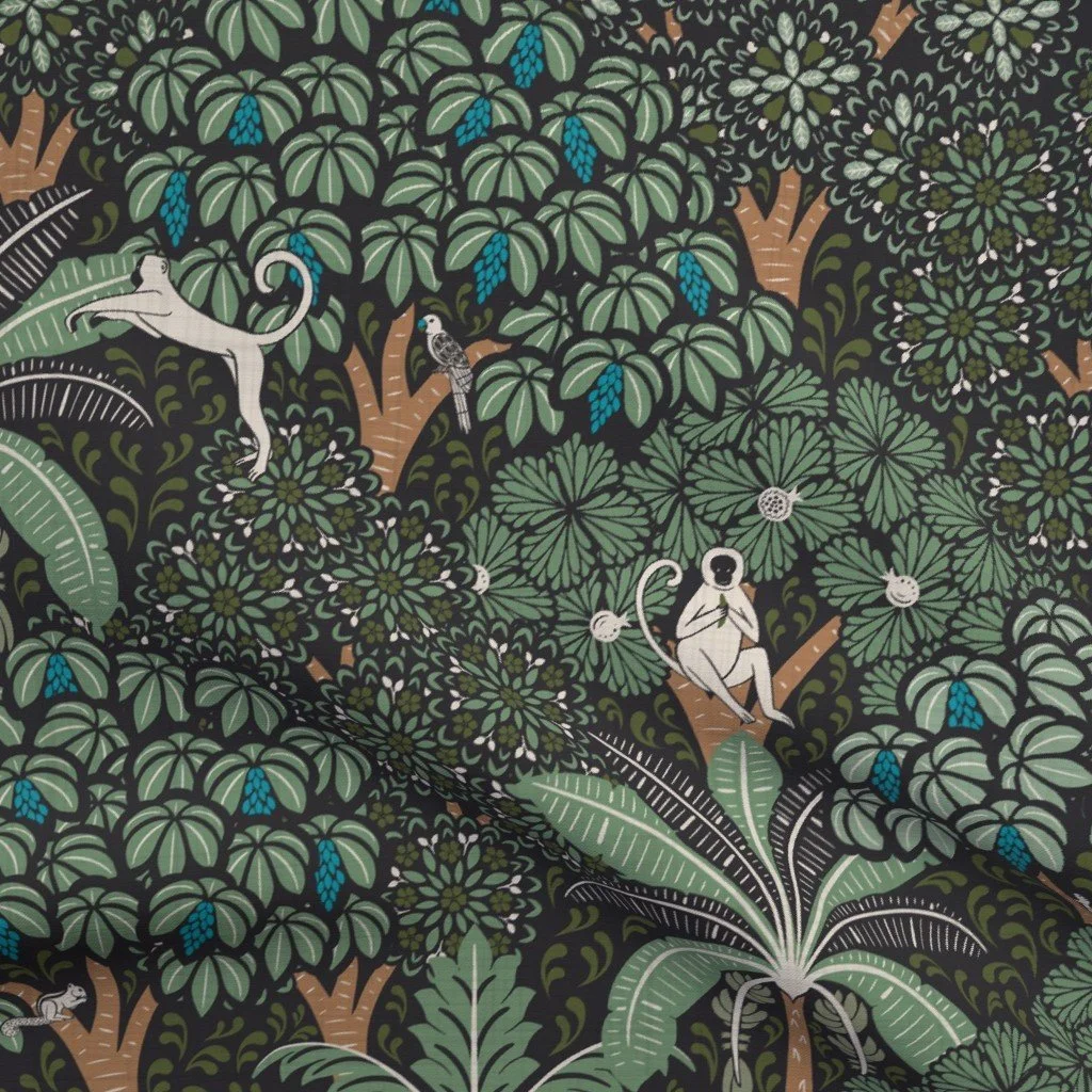 Indian jungle canopy-monkey