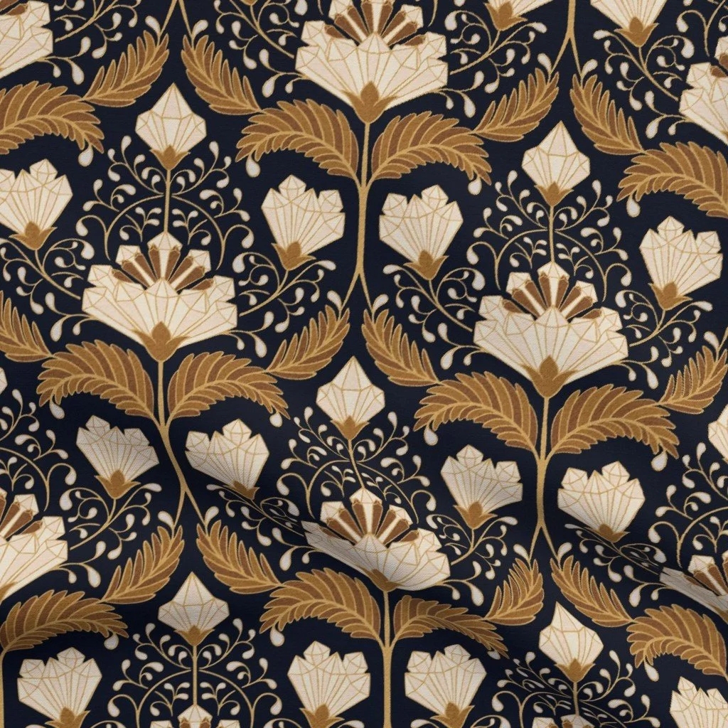 whimsigothic crystal floral-moody