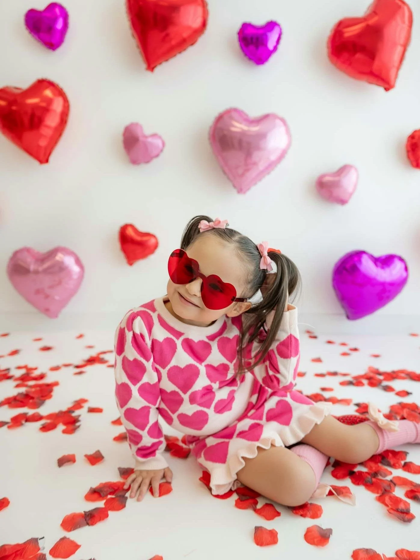 Such cuties in the studio for Valentine's Day!! 

Stay tuned for the next round of mini sessions, either Rodeo or Mother's Day!