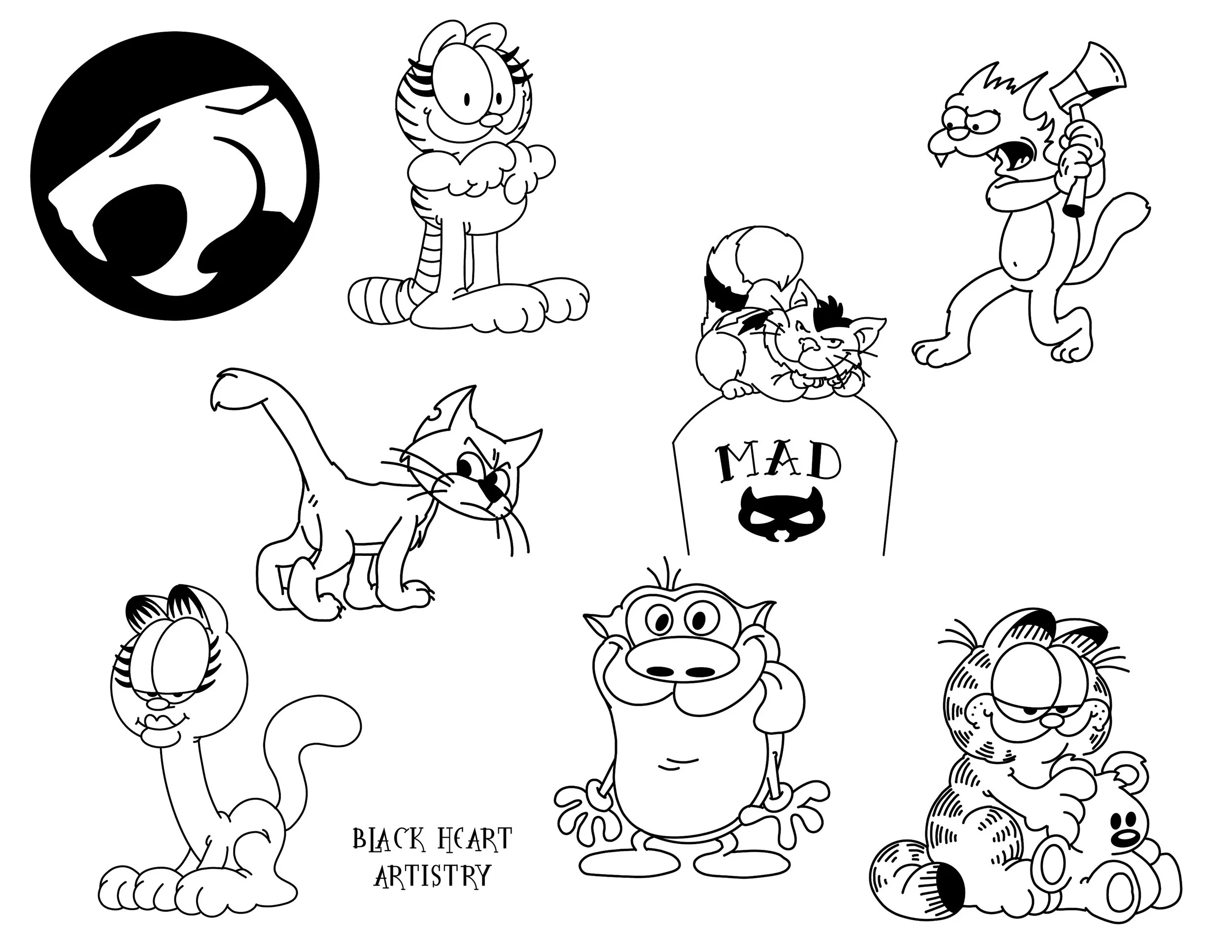 Cartoon Cats 3