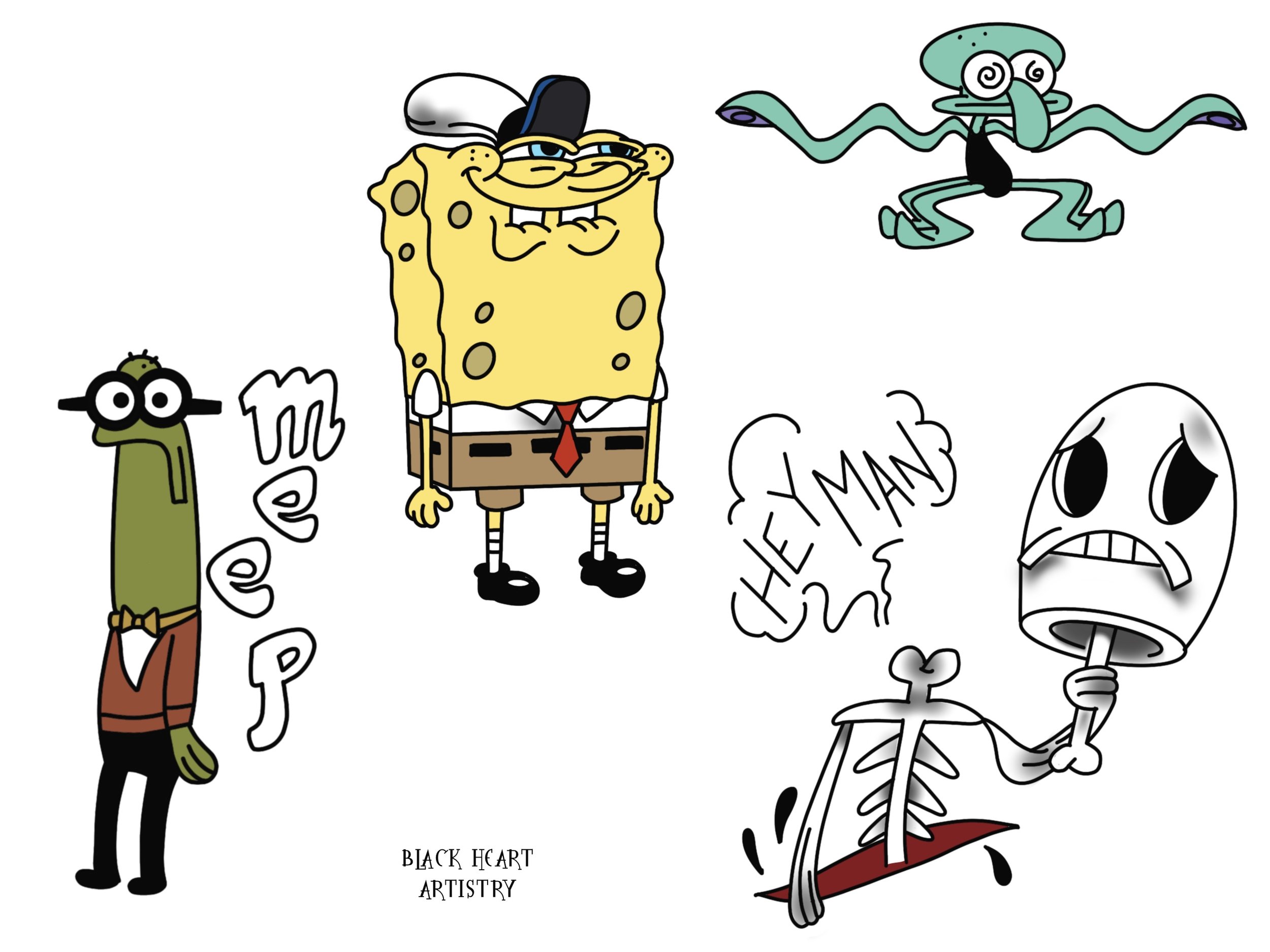 Cartoon SpongeBob 4