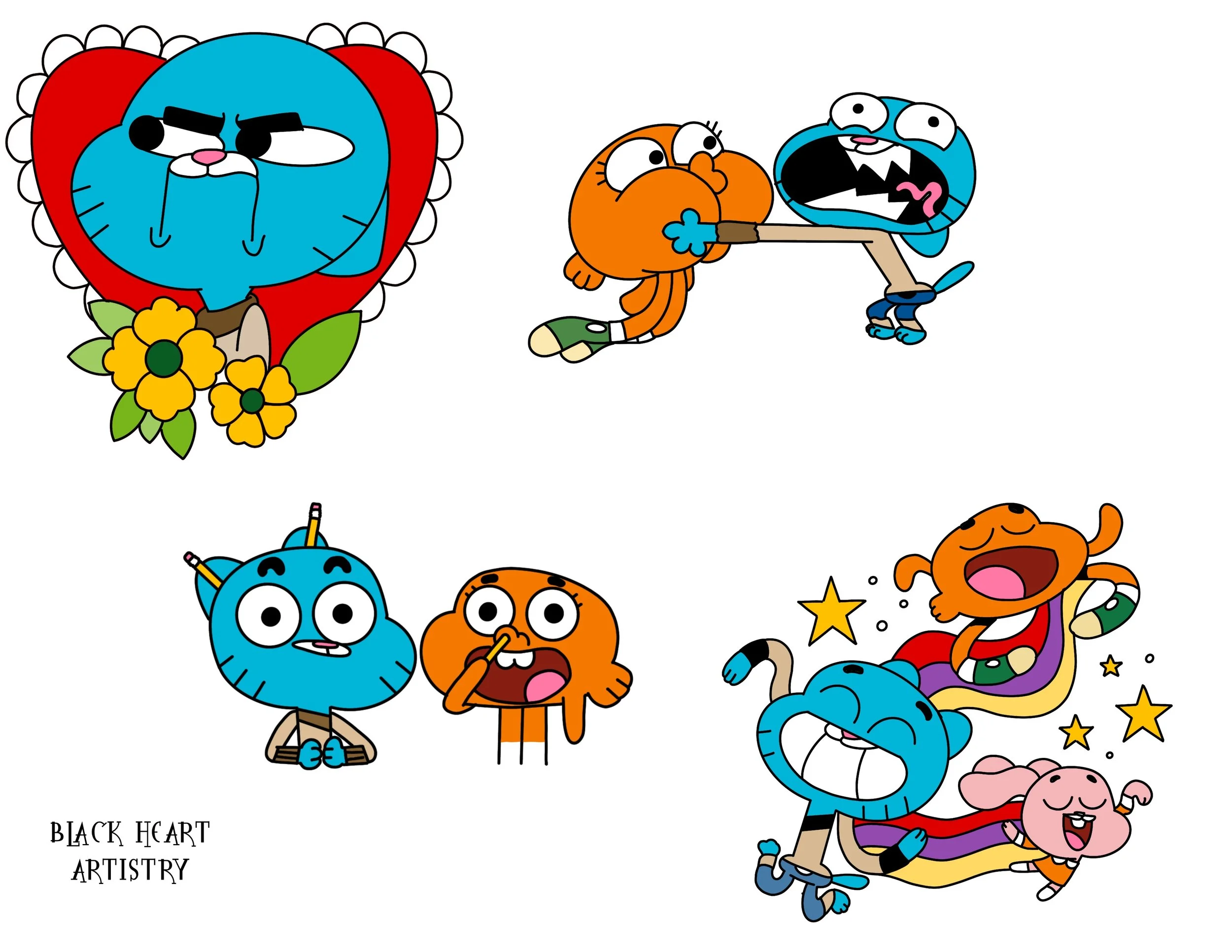 Cartoon Gumball 1
