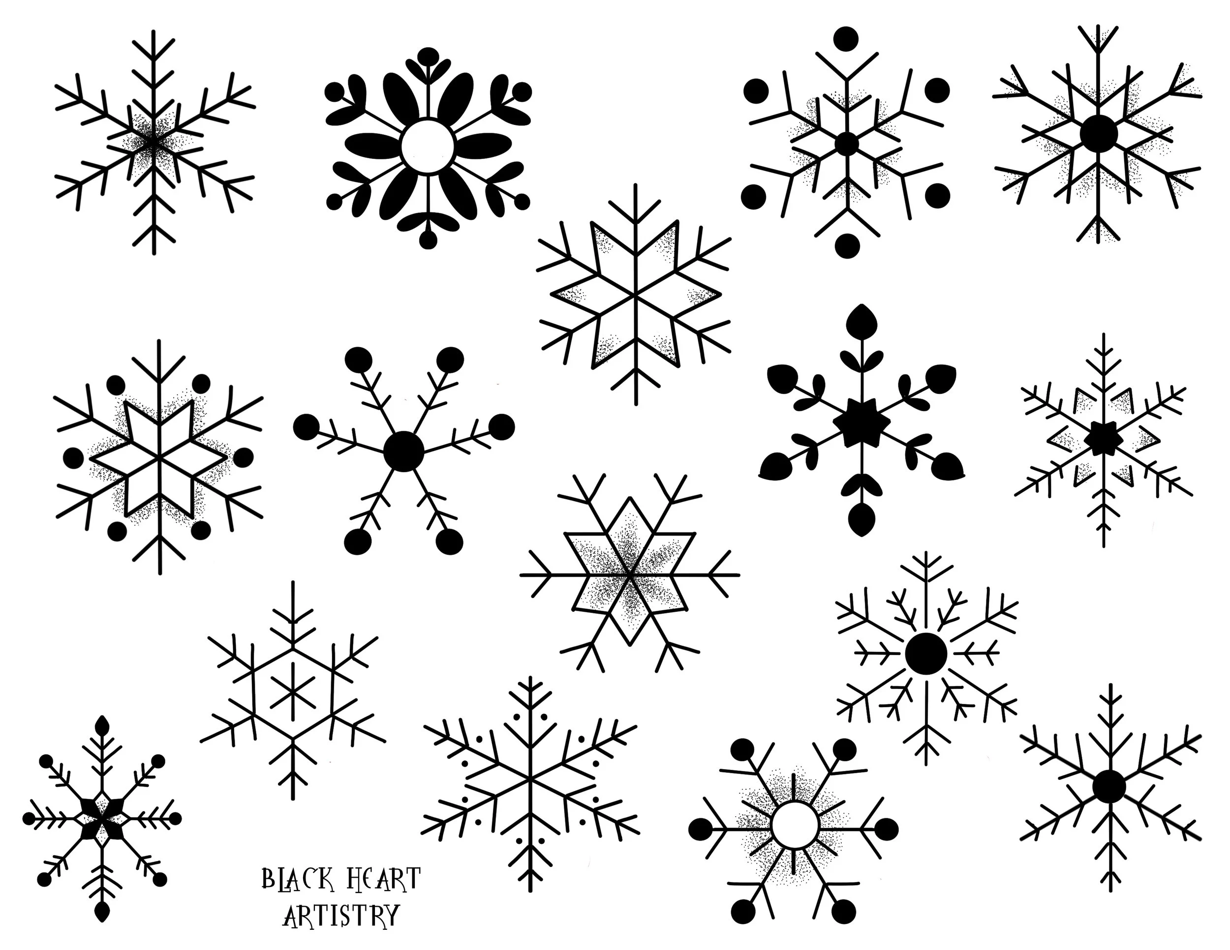 Christmas Snowflakes 