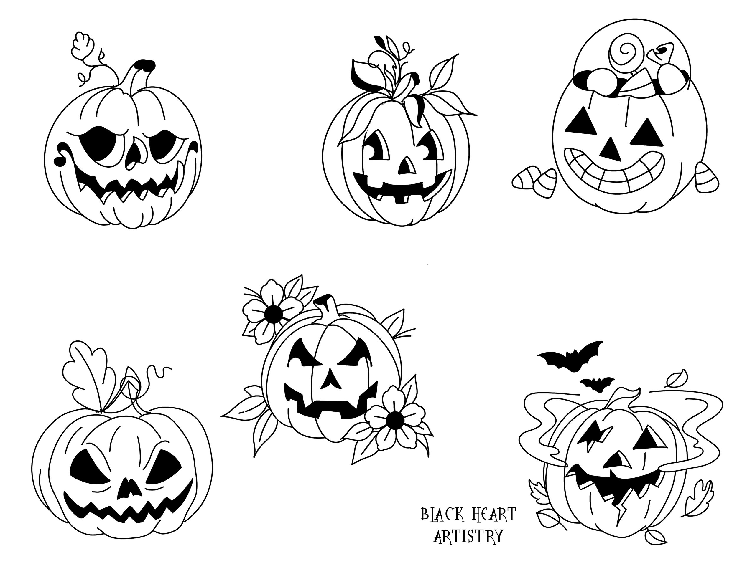 Spooky  Pumpkins 2