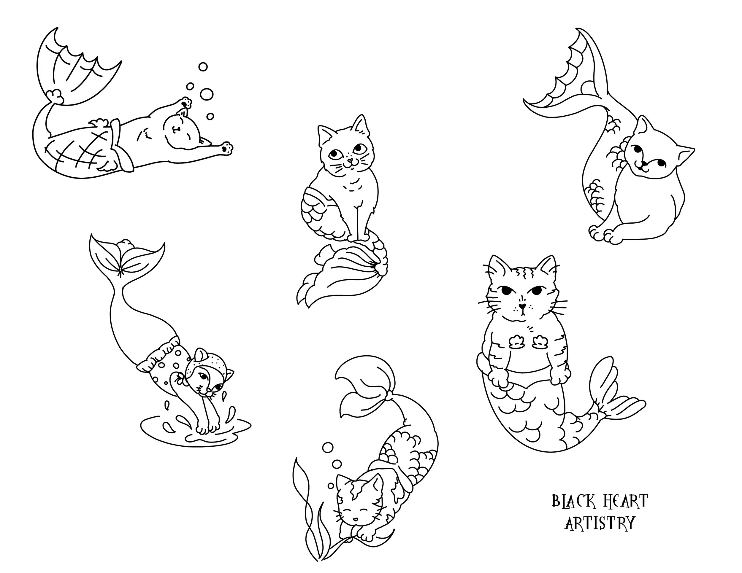 Cattoos Purrmaids