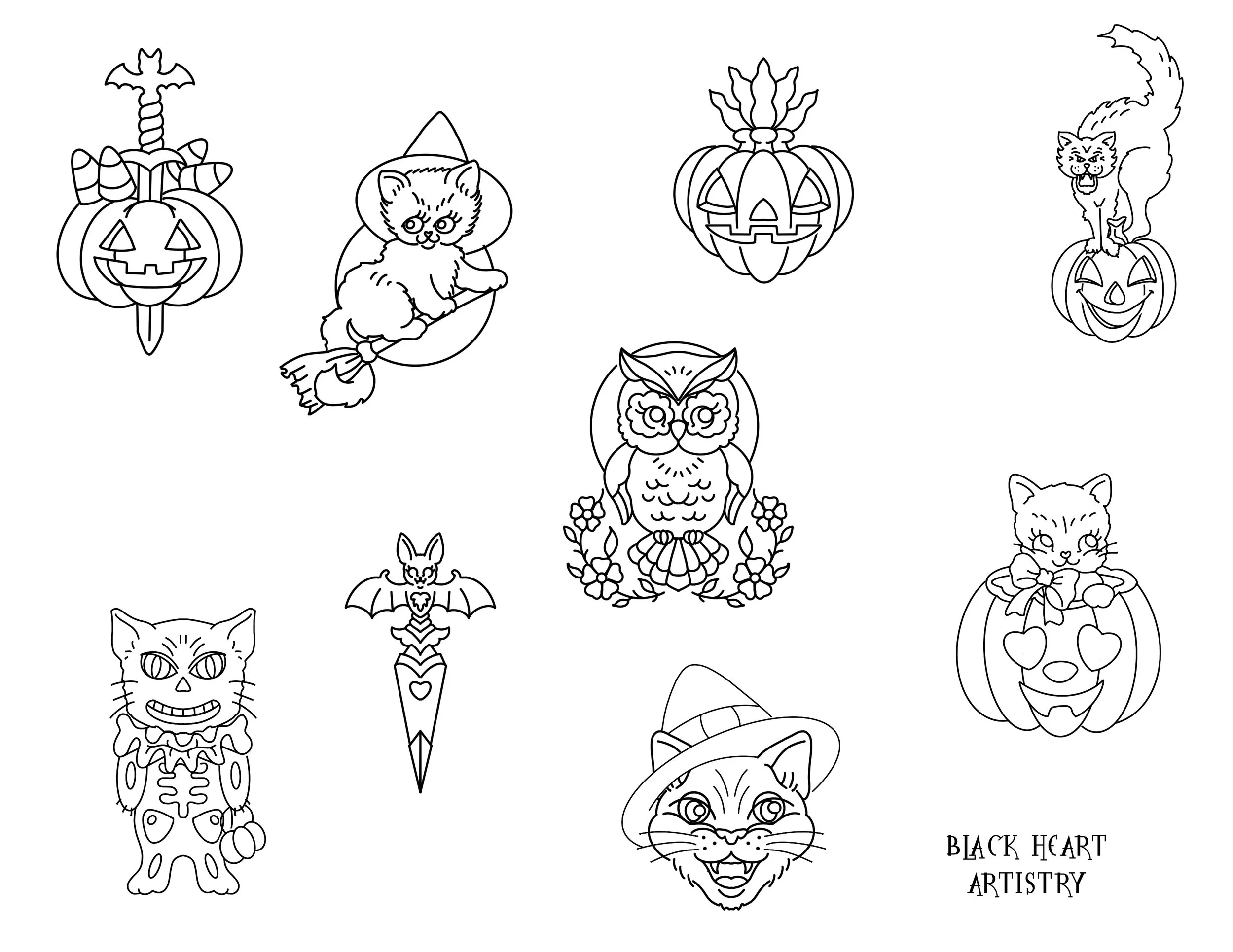 Cattoos Spooky 3