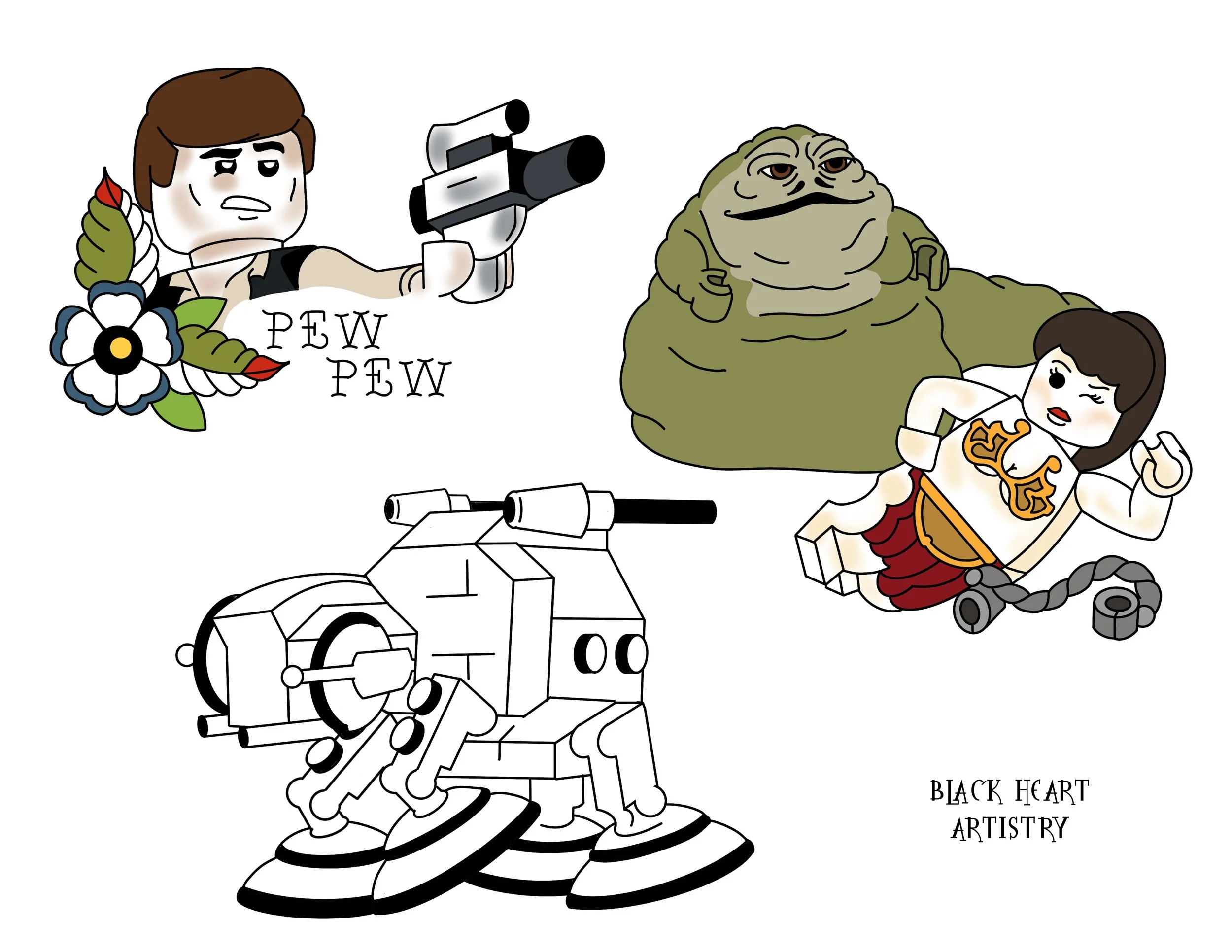 Disney Star Wars Lego 3