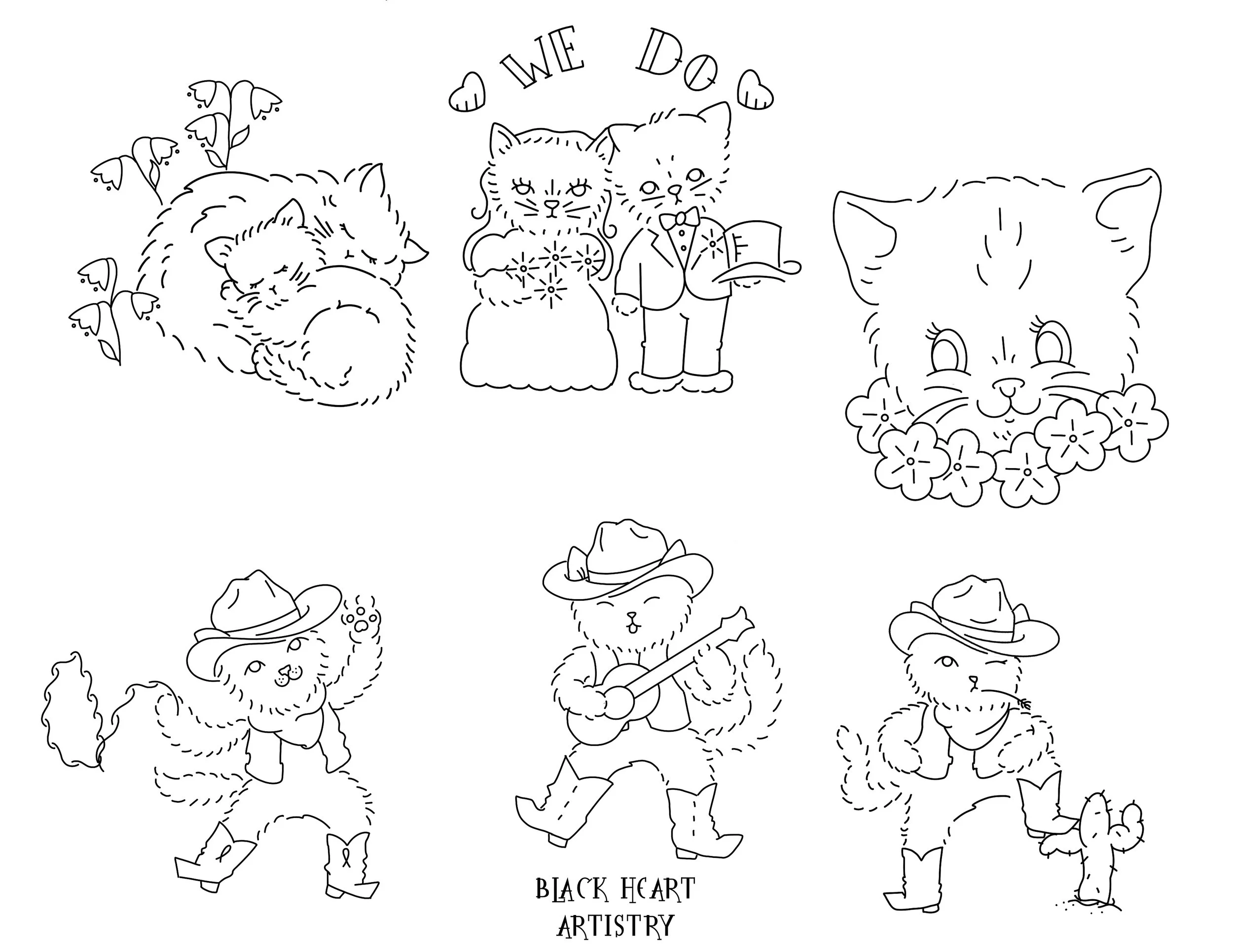 Cattoos Embroidery