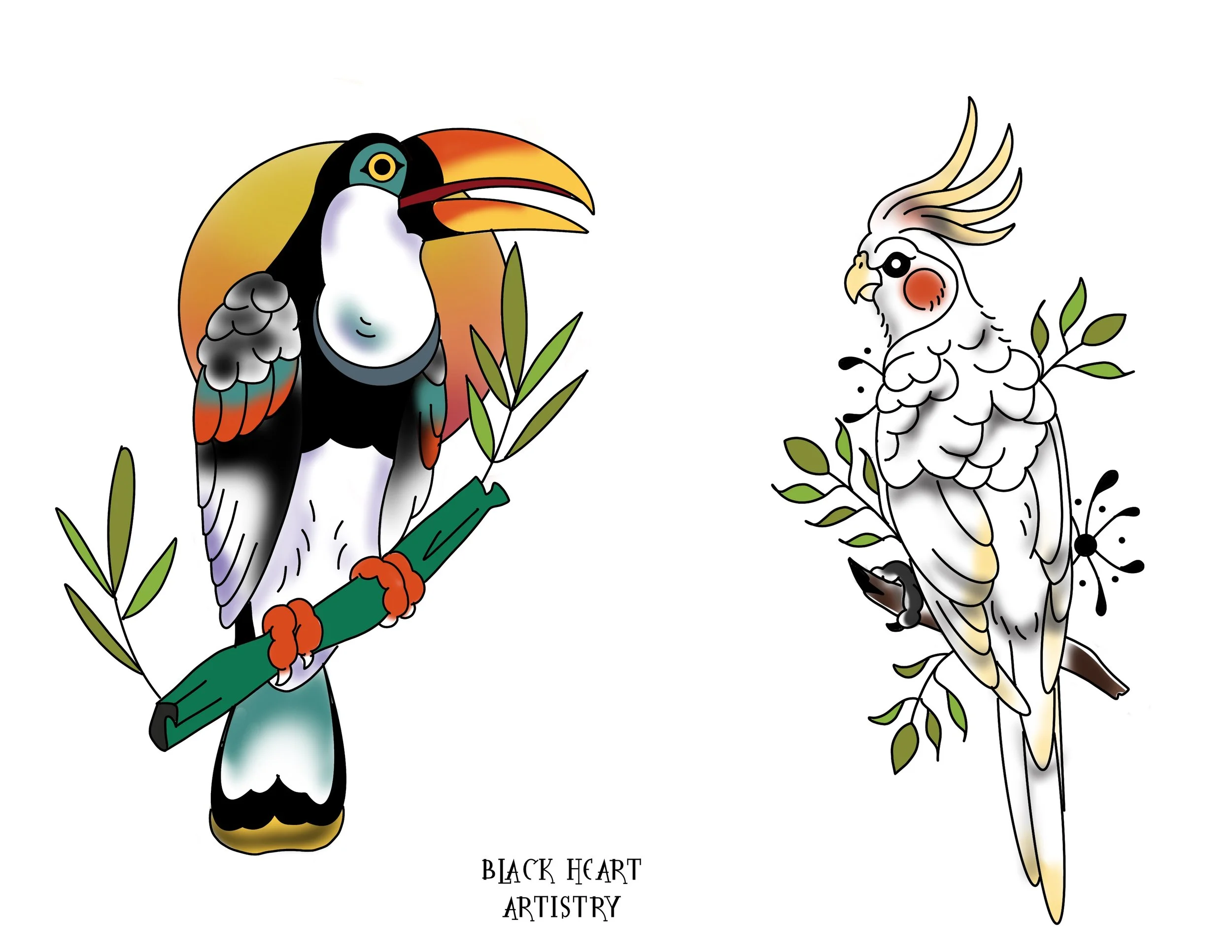 Traditional Birds 1