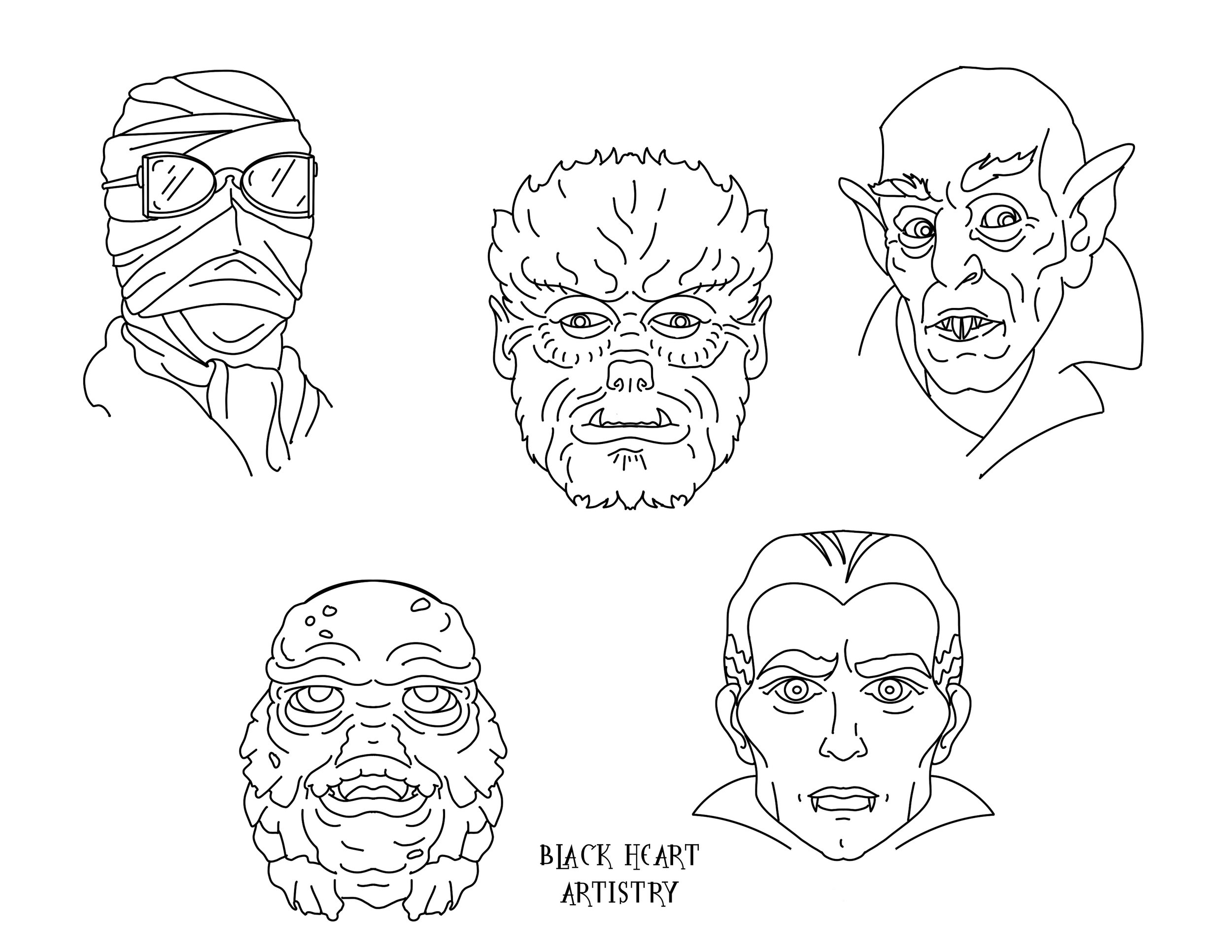 Universal Monsters 1