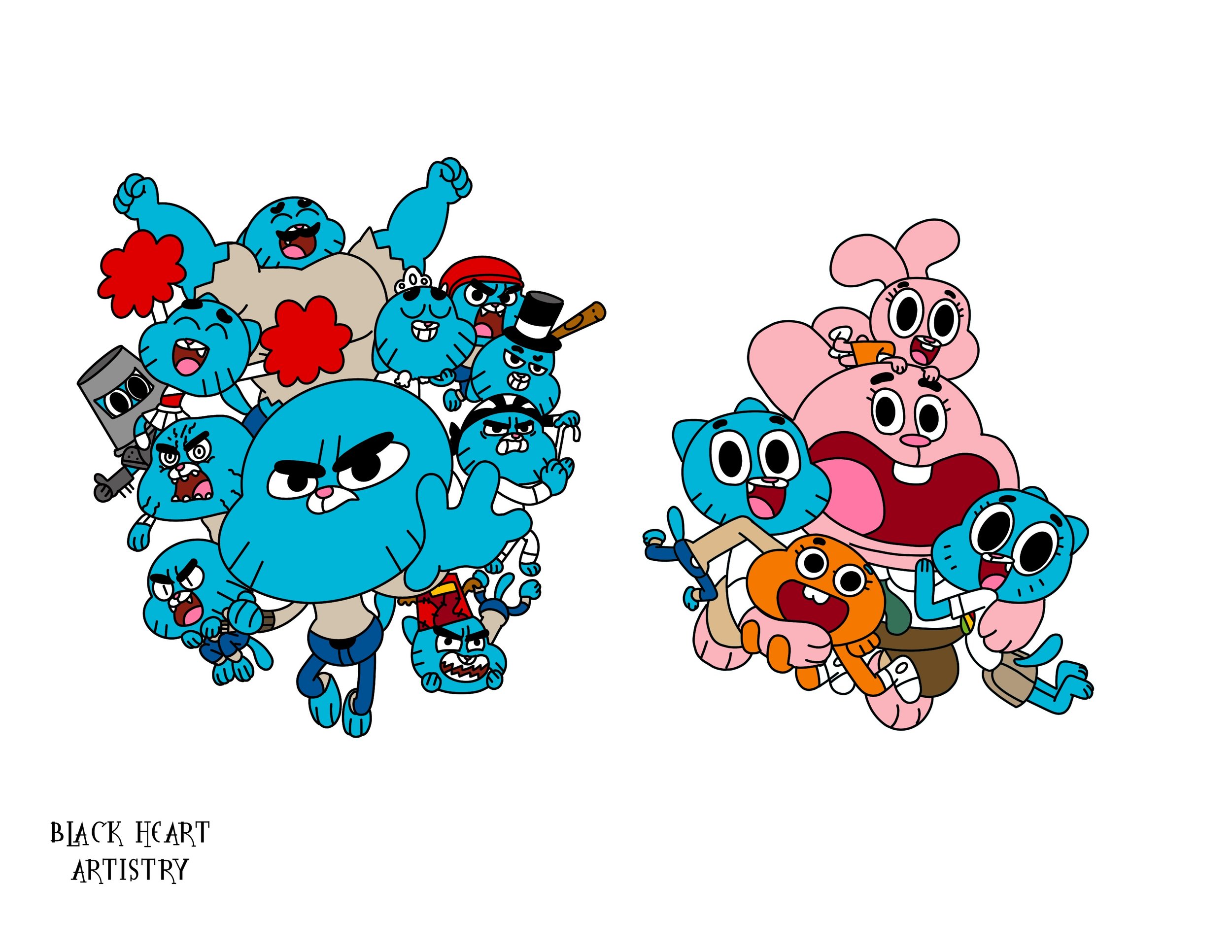 Cartoon Gumball 2