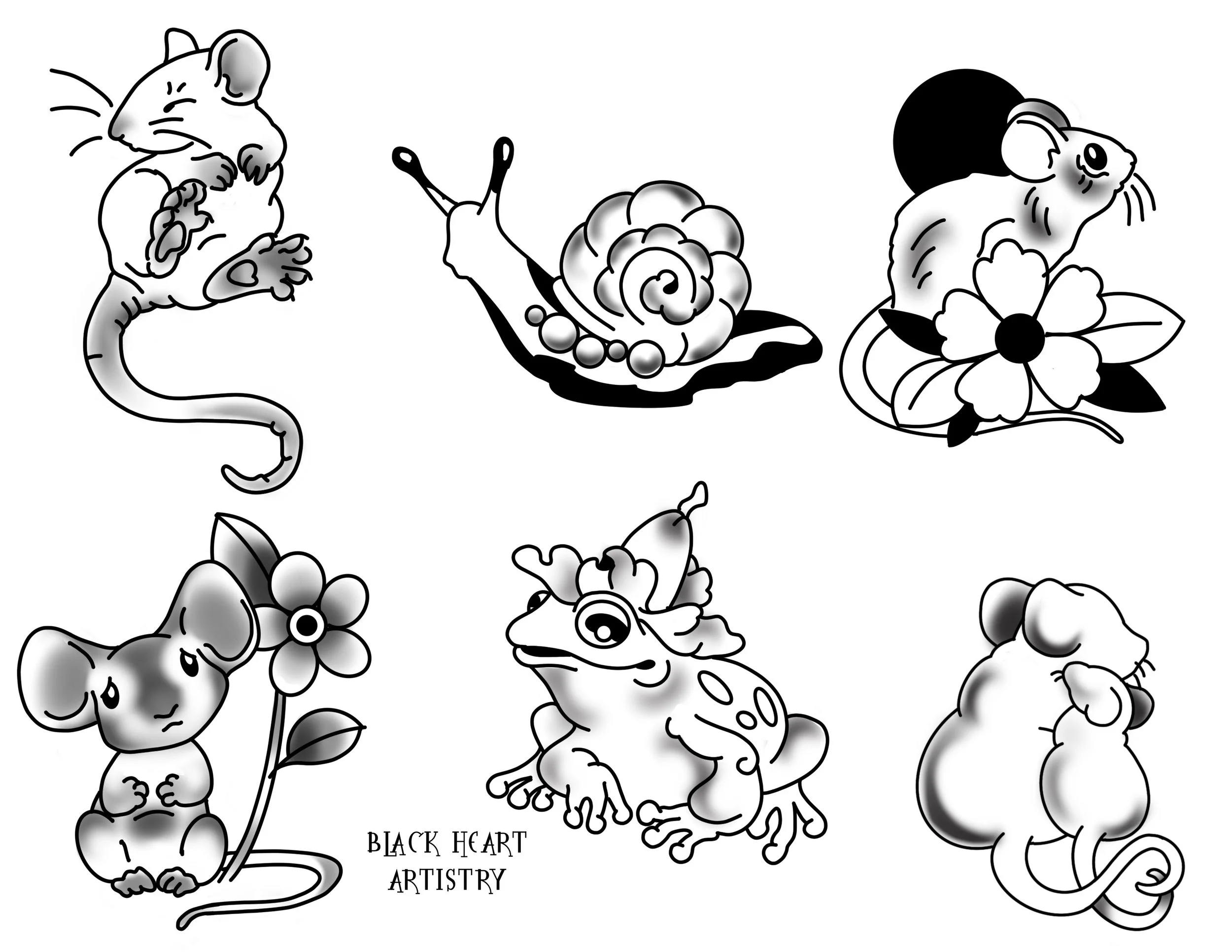 Traditional Critters 1