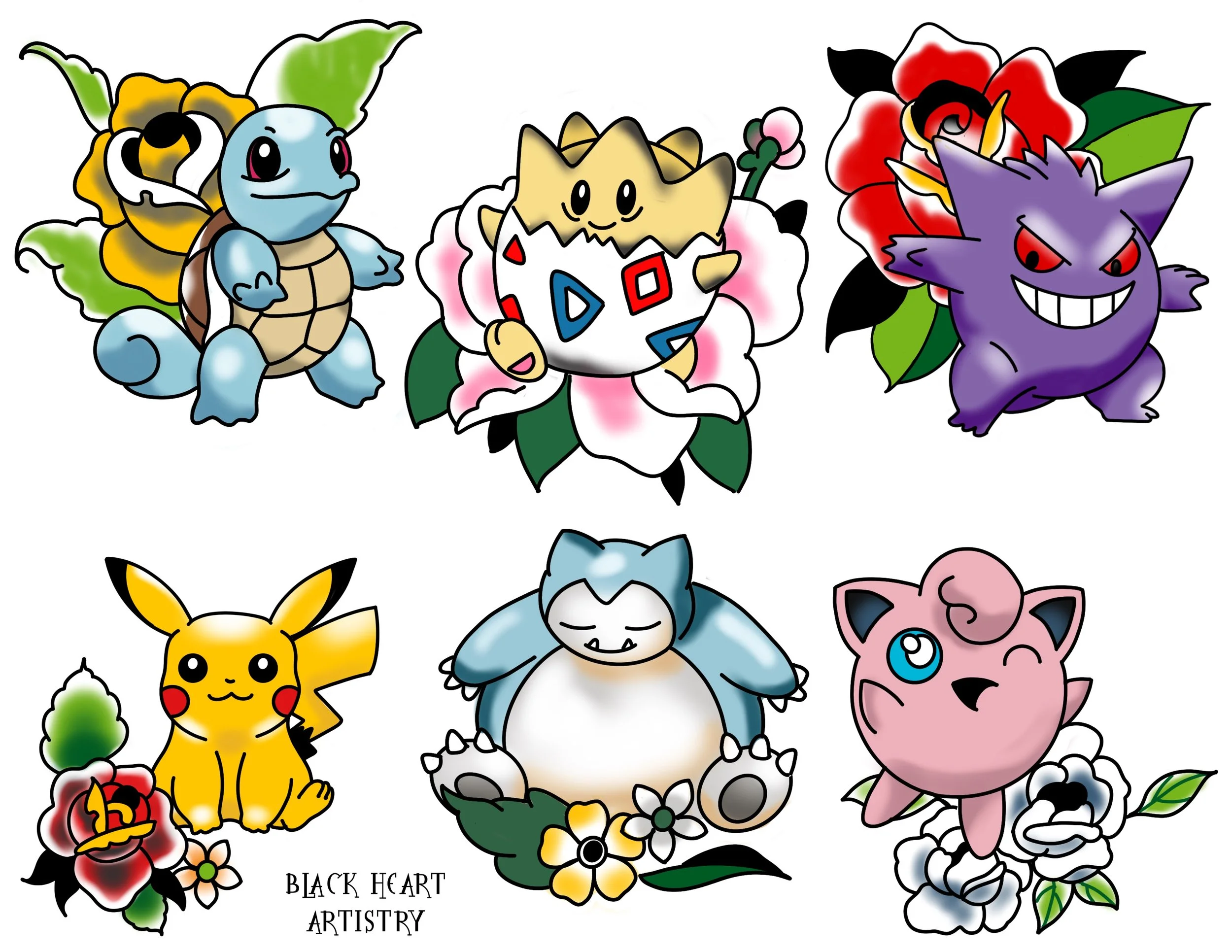 Cartoon Pokémon 2