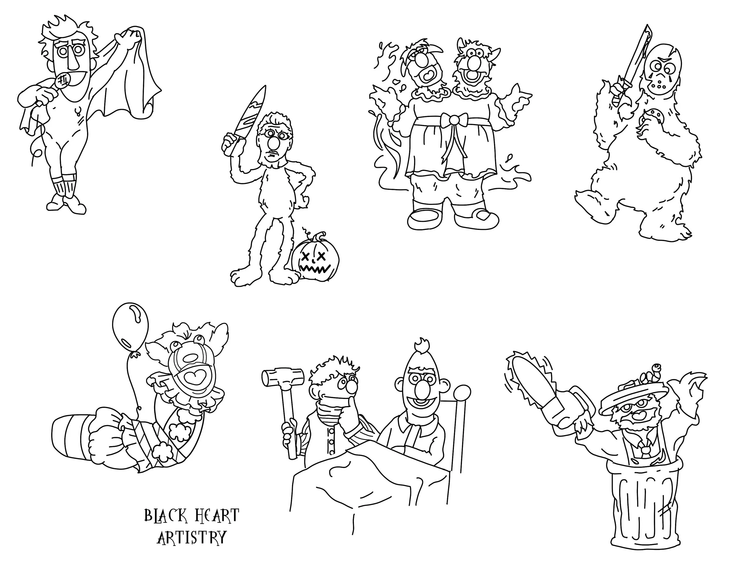 Cartoon Sesame St