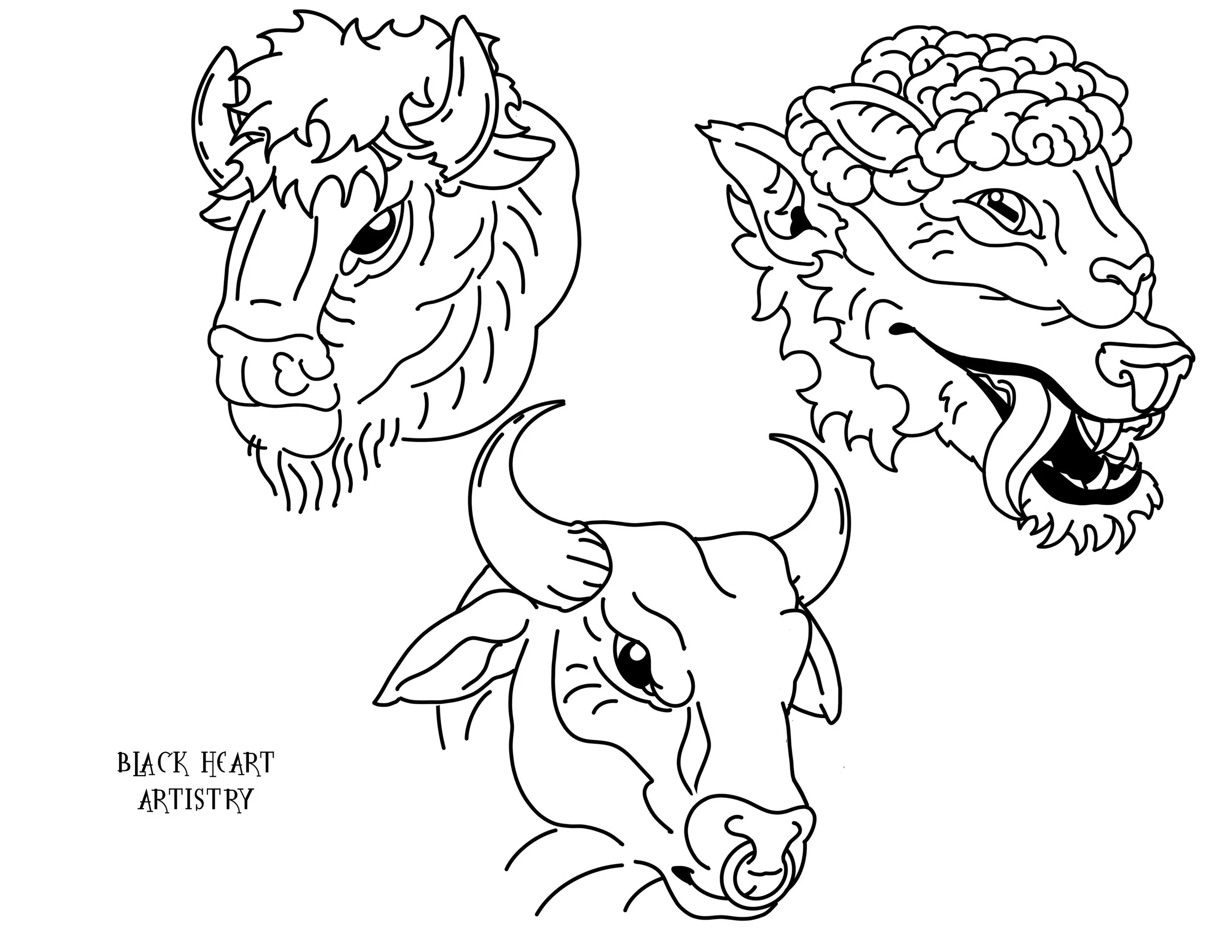 Traditional Animals 3