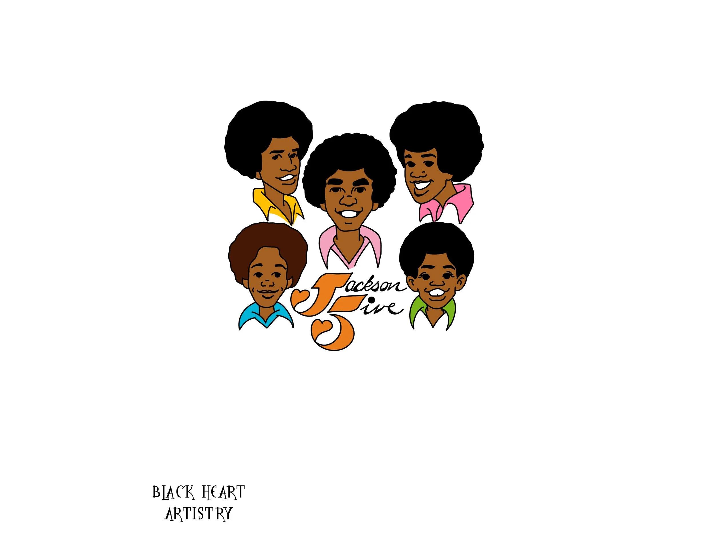 Cartoon Jackson 5