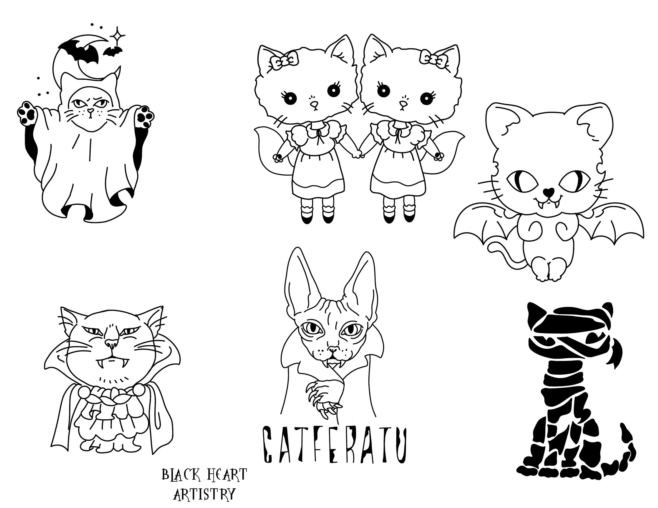 Cattoos Spooky 4