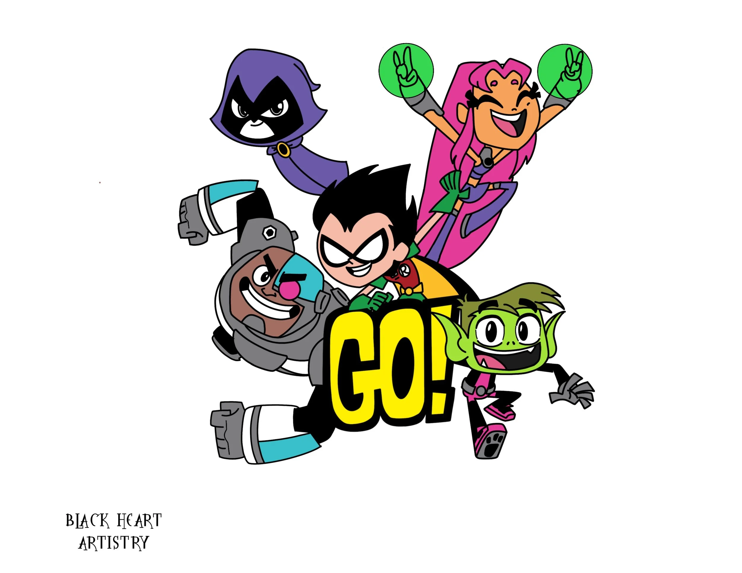 Cartoon Teen Titans 