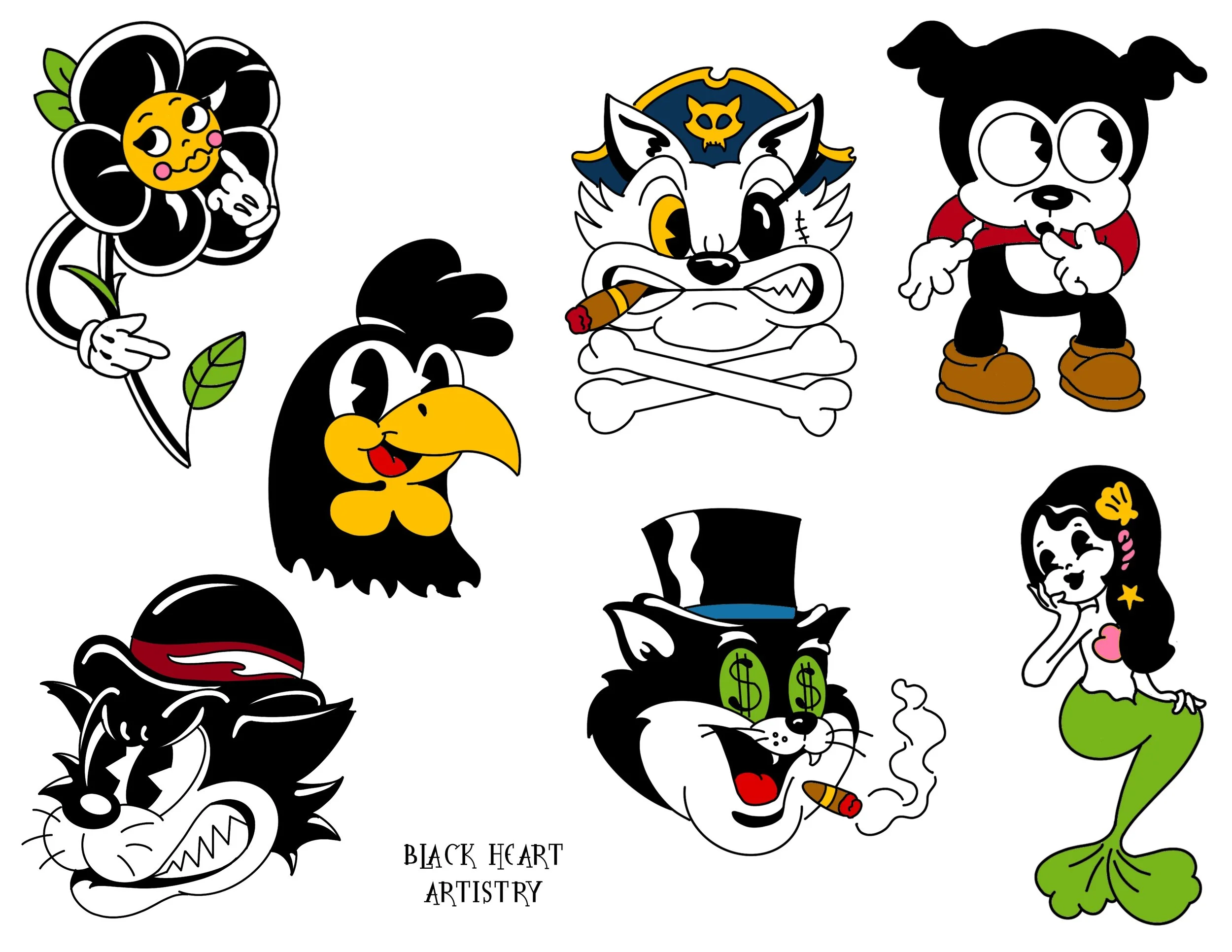 Cartoon Retro 1