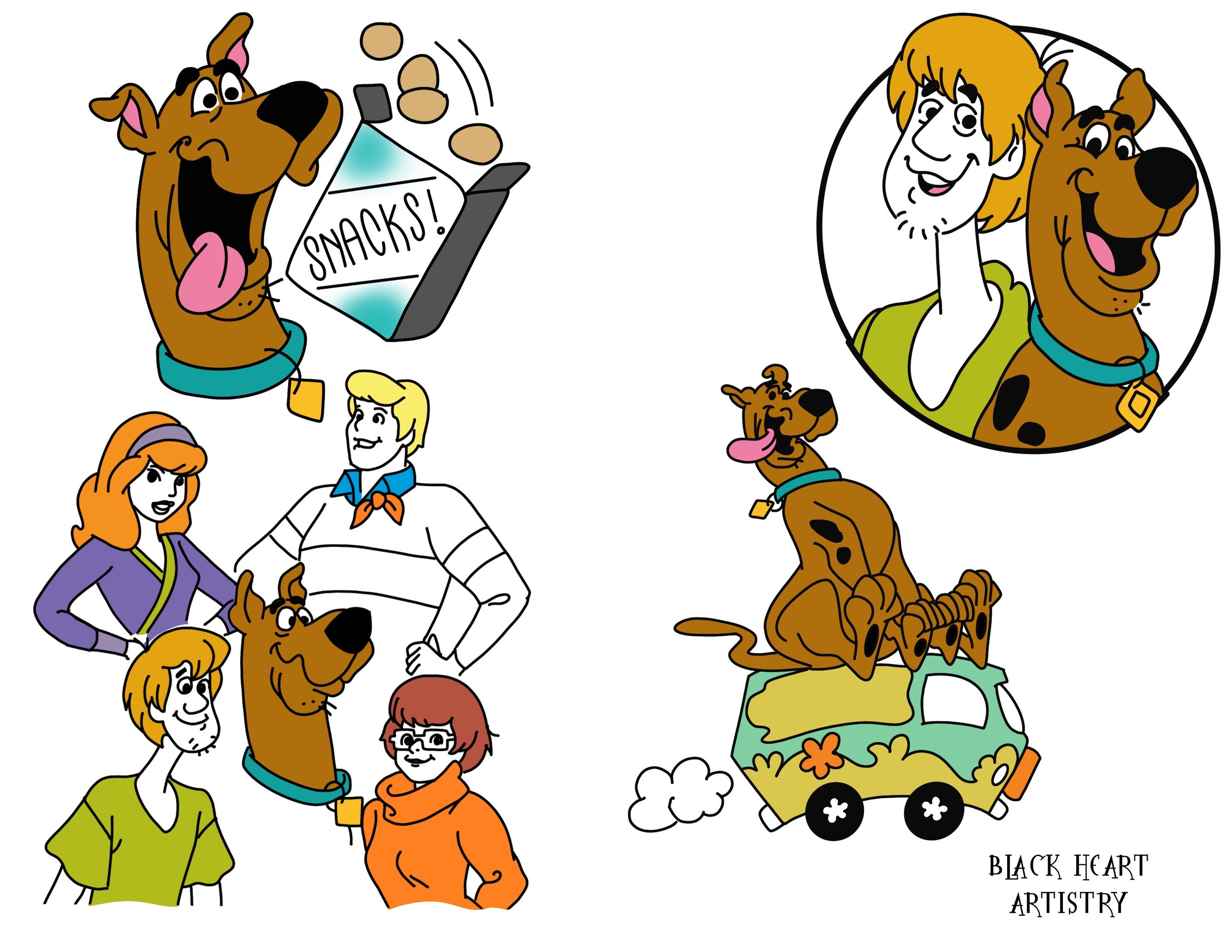 Cartoon Scooby 2