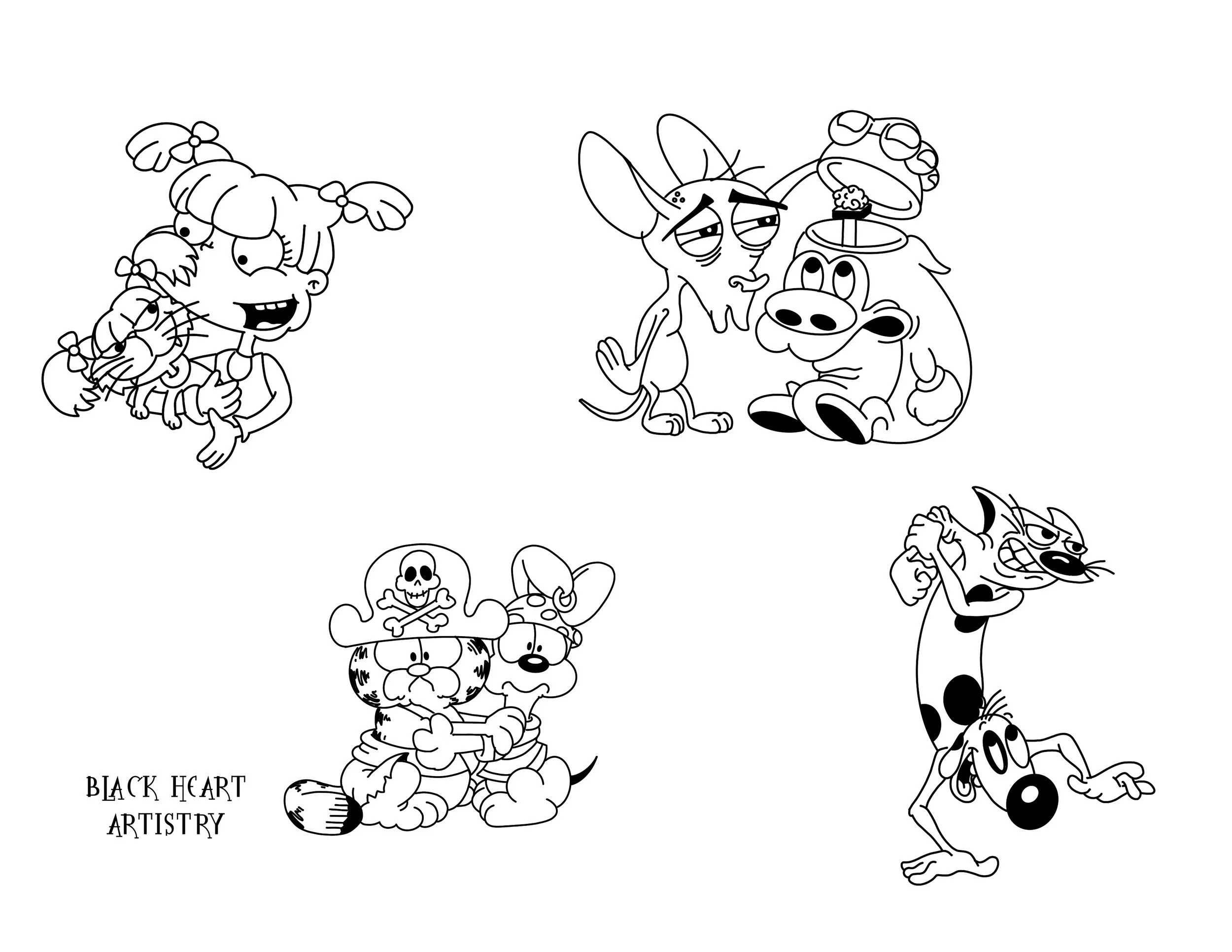 Cartoon Cats 1