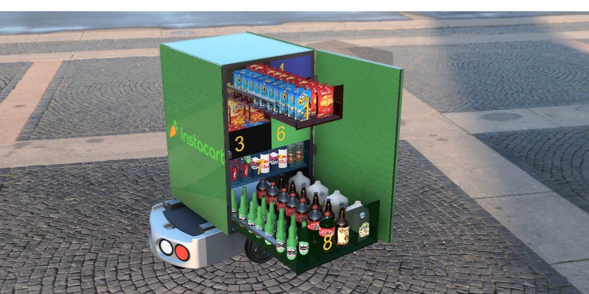 Instacart exploring innovative robotic 'warehouse on wheels'