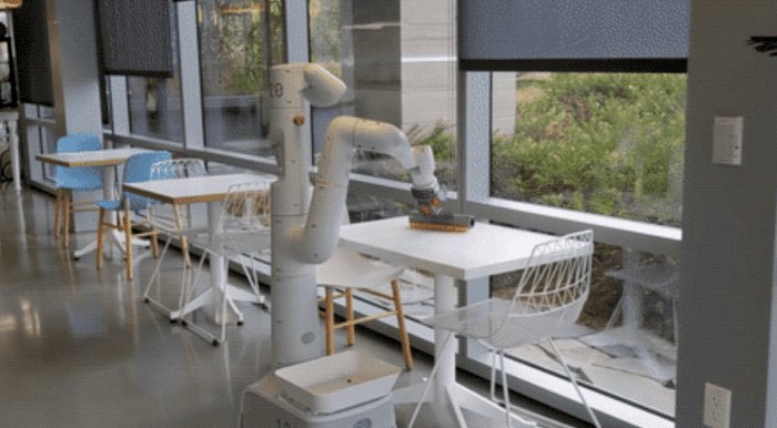 Google is putting its robots to work cleaning up around offices