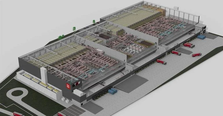 Dutch online supermarket to build highly robotized fulfillment center