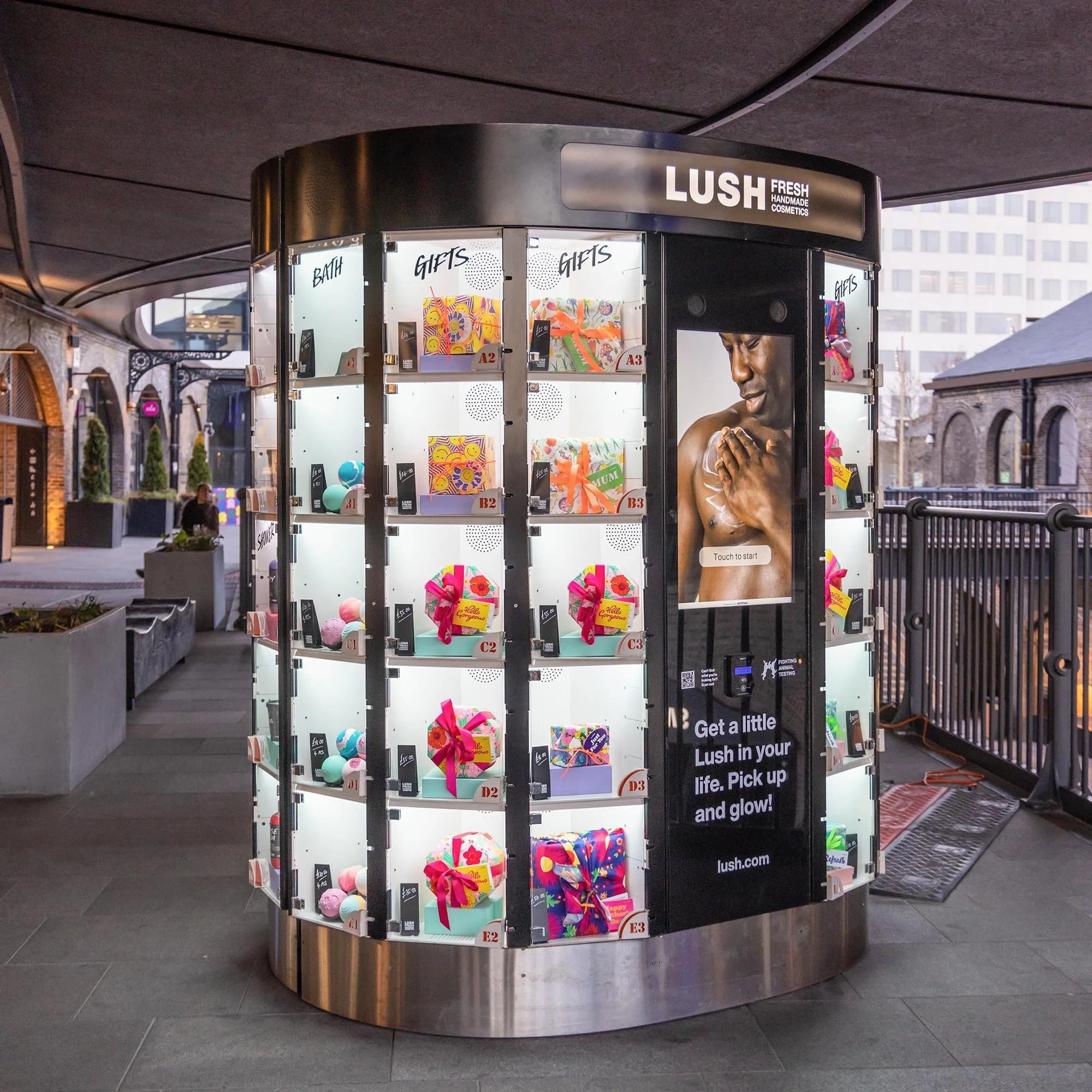 LUSH unveils first ever 24-hour automated 'micro store' shopping experience