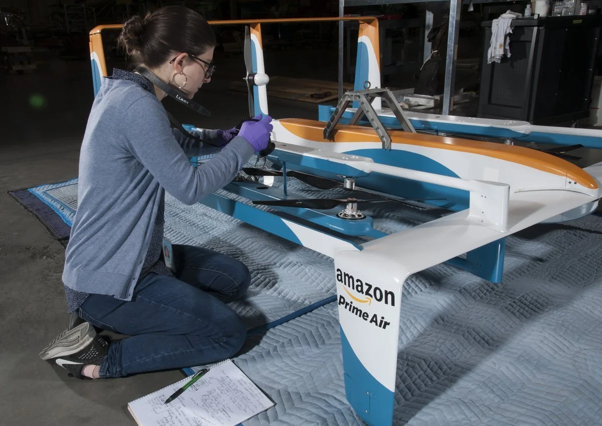 Amazon delivery drone crash sparked acres-wide fire in Oregon: FAA
