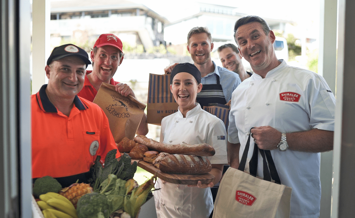Sydney's Bundlfresh allows customers to order online from multiple local grocery retailers for one flat fee; growing at 1000%