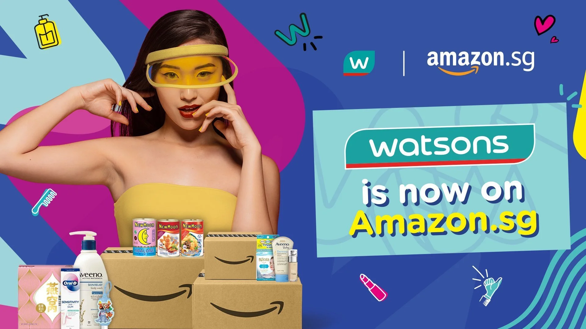 Watsons teams with Amazon Singapore for two hour same day delivery