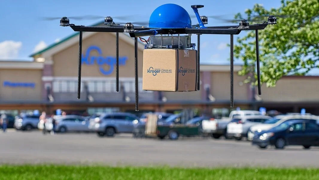 Kroger begins free drone deliveries in Centerville Wednesday, launching new era