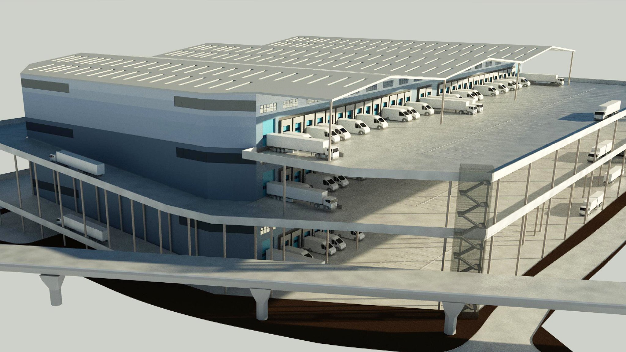Multi-story warehouses sprout in Chicago, New York