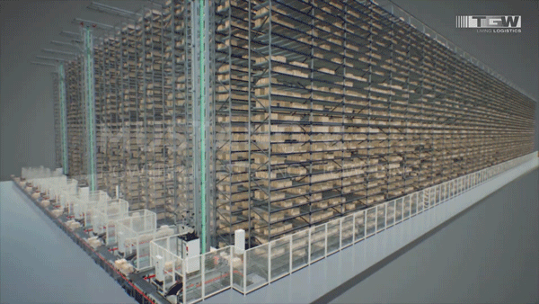 130-Foot-Tall Automated Warehouse to Feature 3 Levels of ASRS Cranes