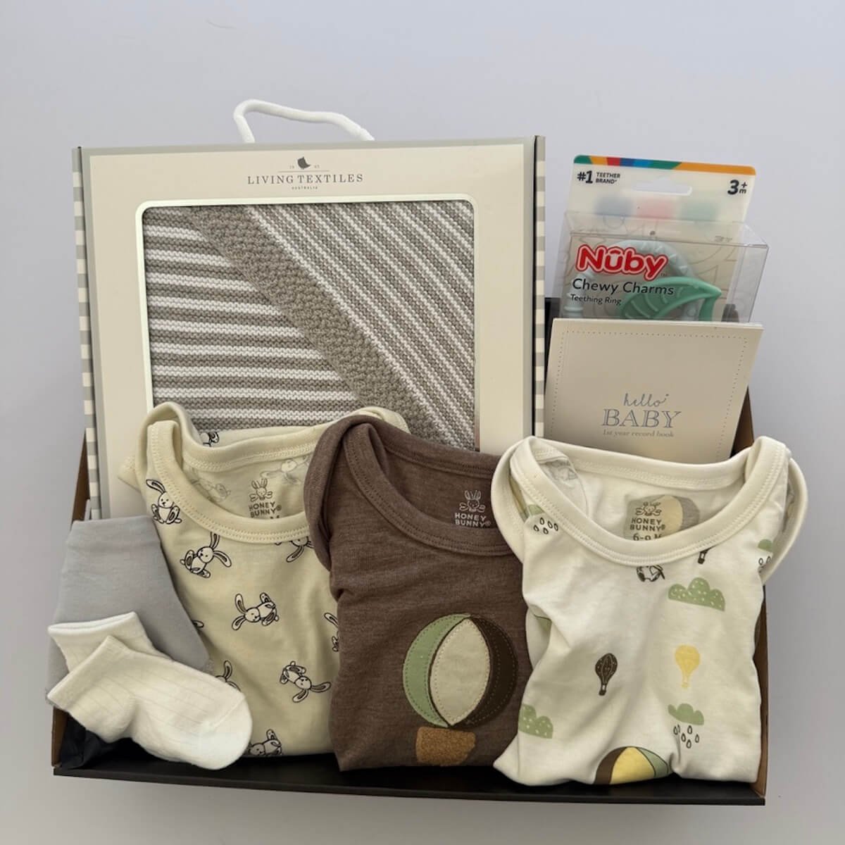 Tiny Treasure Baby Boy Gift Basket
