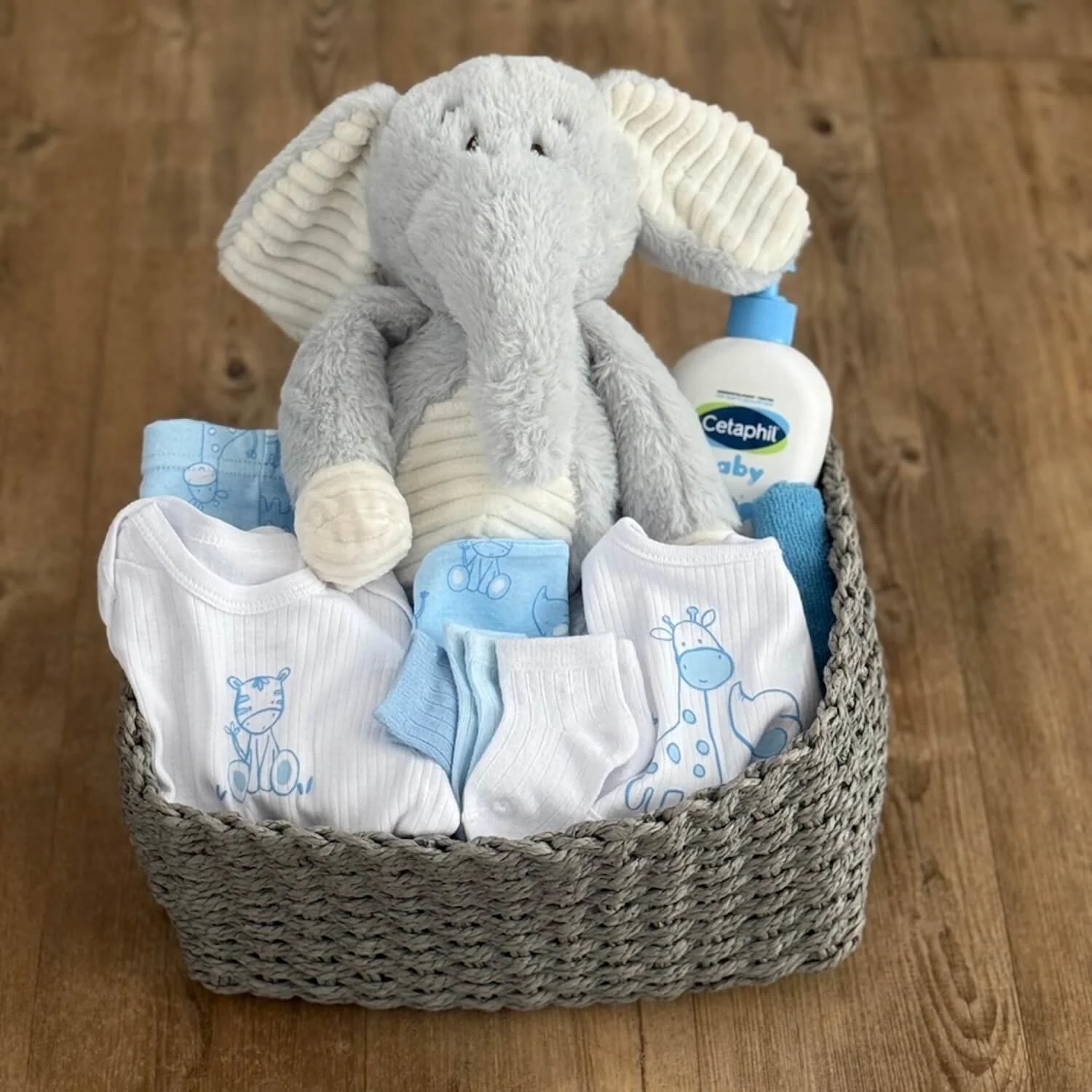 Tiny Treasure Baby Boy Gift Basket
