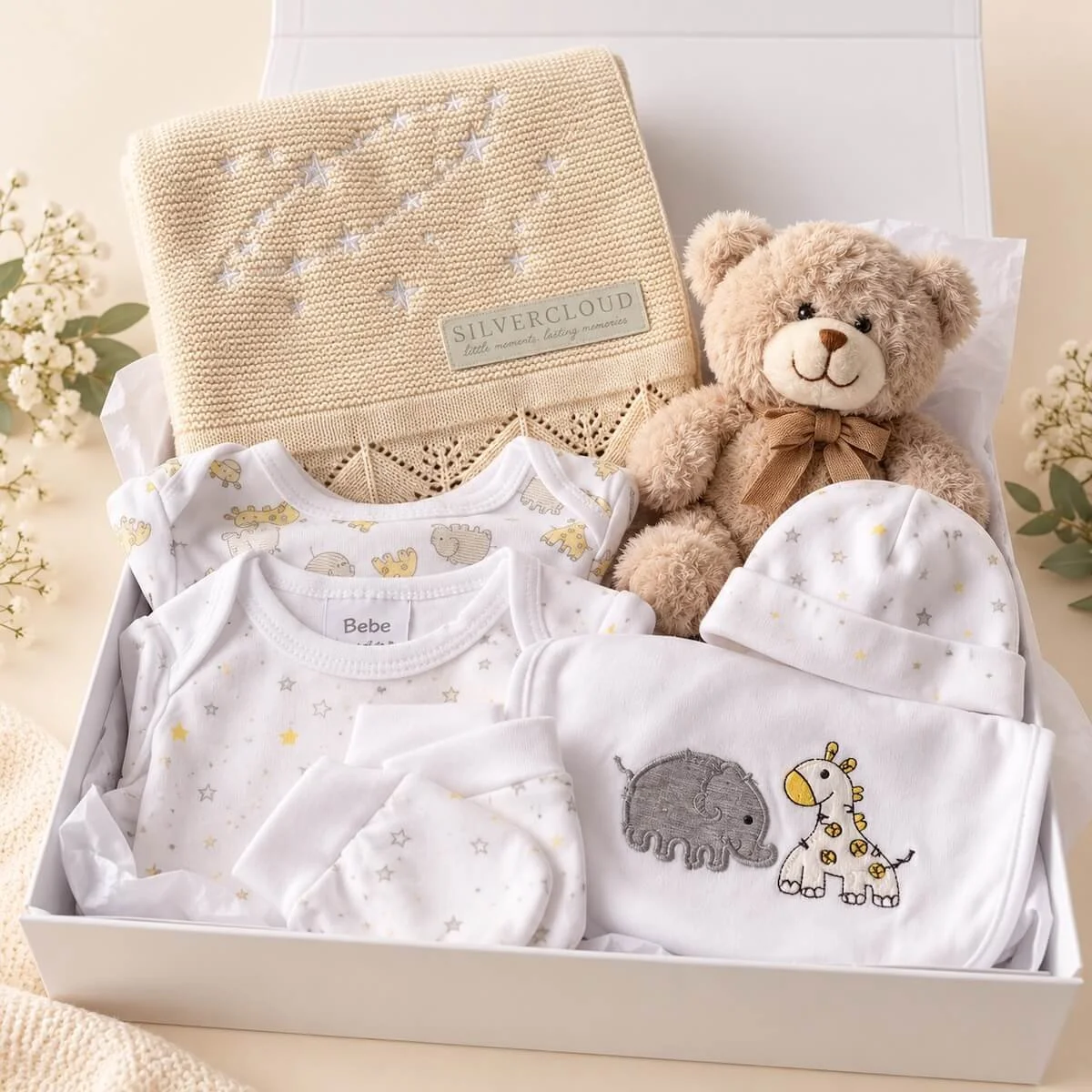 Babies First Teddy Gift Hamper