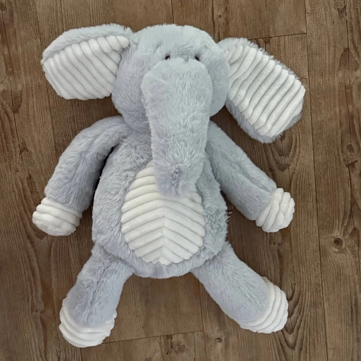 Large plush elephant soft toy approximately 40 cm, cuddly and suitable for young children