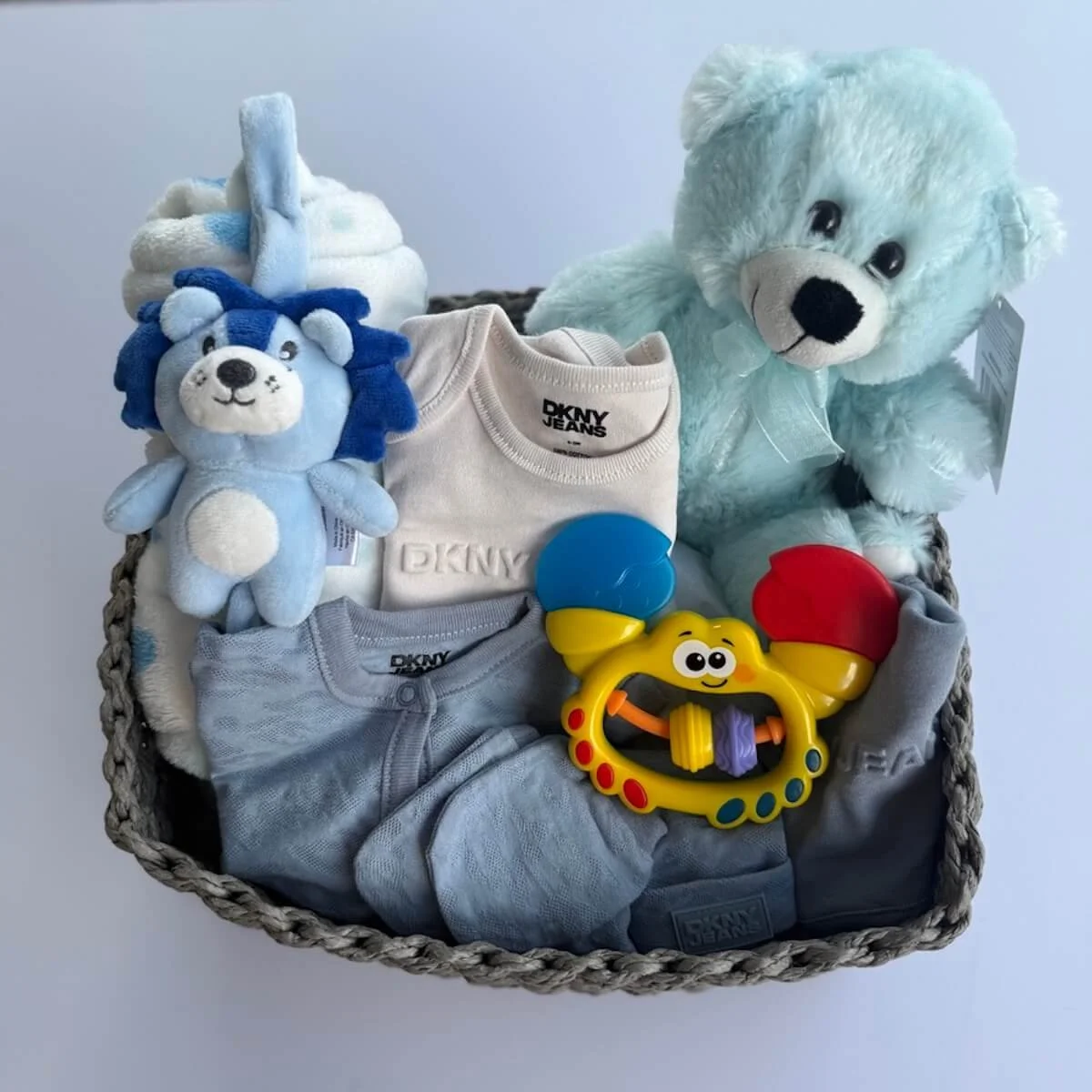 Premium Baby Basket – DKNY Jean Set