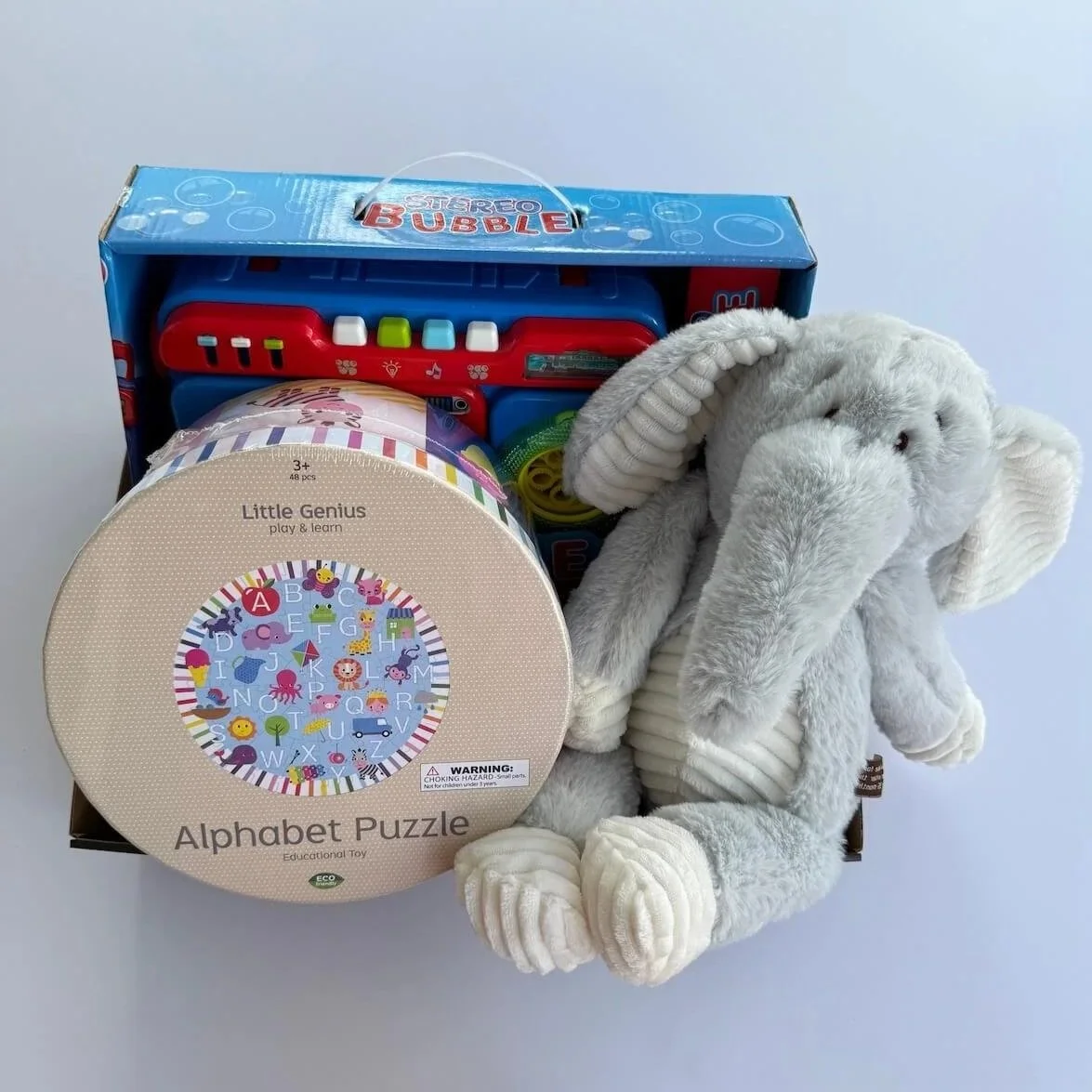 Play & Learn Elephant Gift Set
