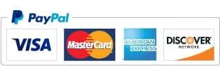 paypal logo showing accepted payment methods with paypal.