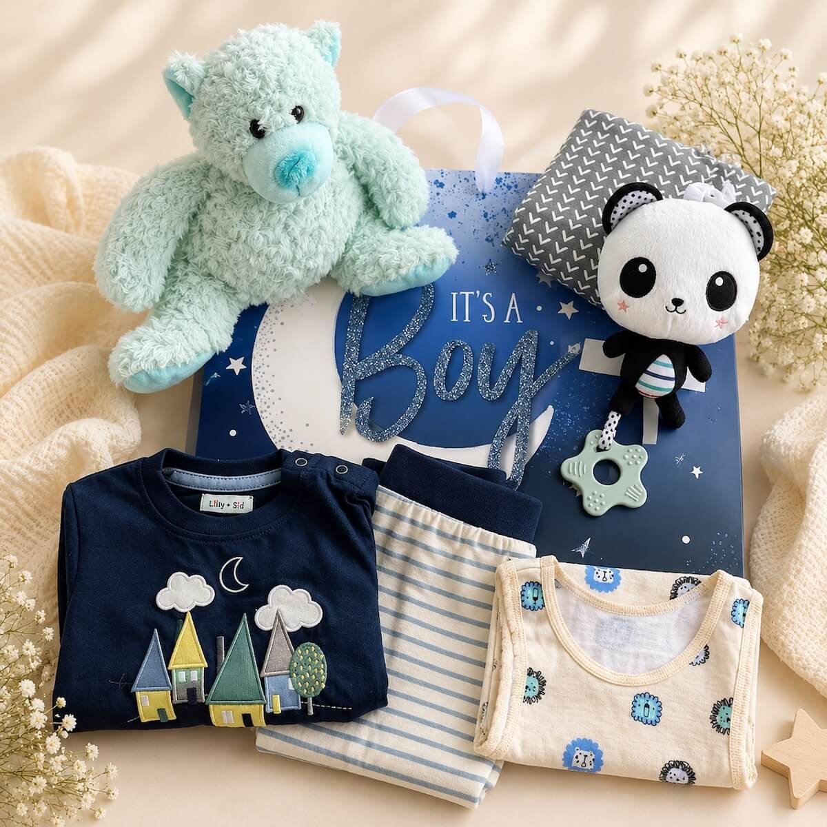 Babies First Teddy Gift Hamper